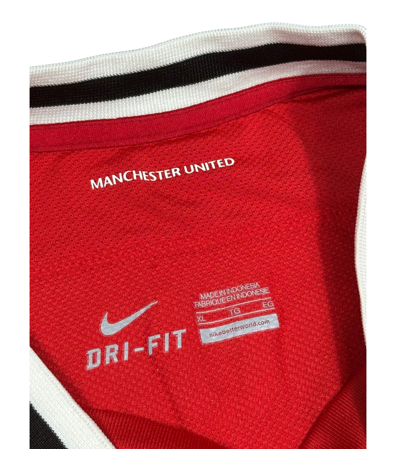 Manchester United 2011-12 "Young" Heim Trikot XL nike