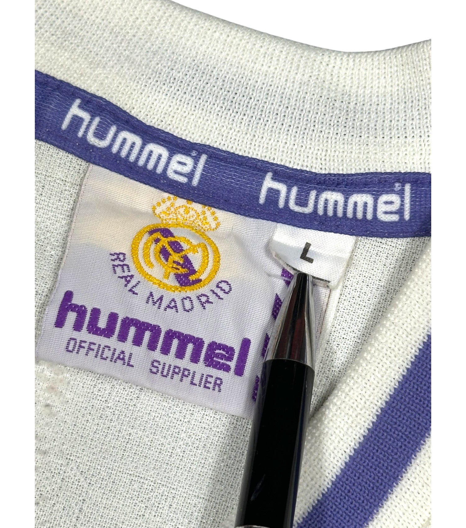 Real Madrid 1990-92 Heim Trikot L hummel
