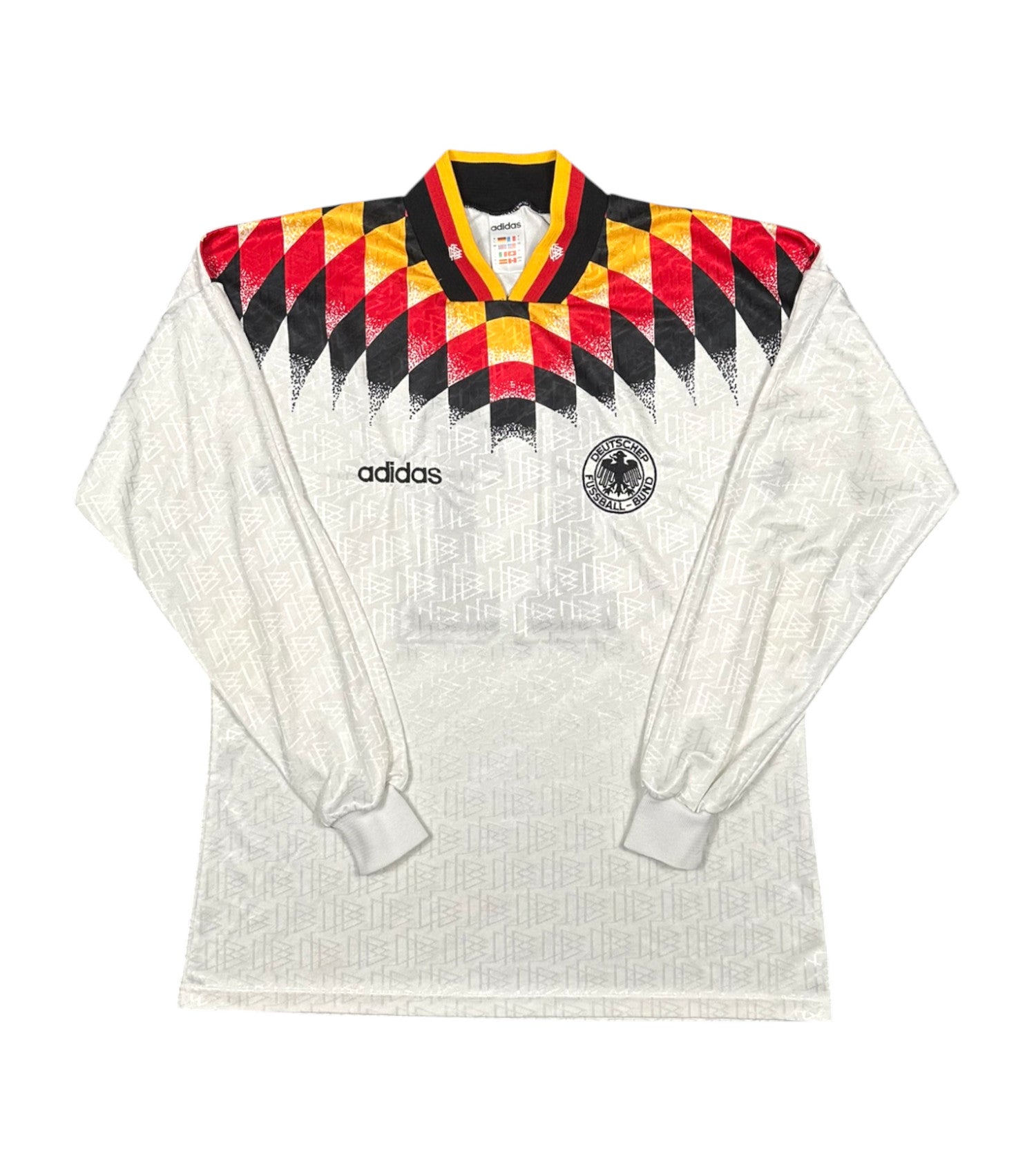 Deutschland 1994-96 "Nr.11" Heim Trikot L adidas *Spielertrikot*