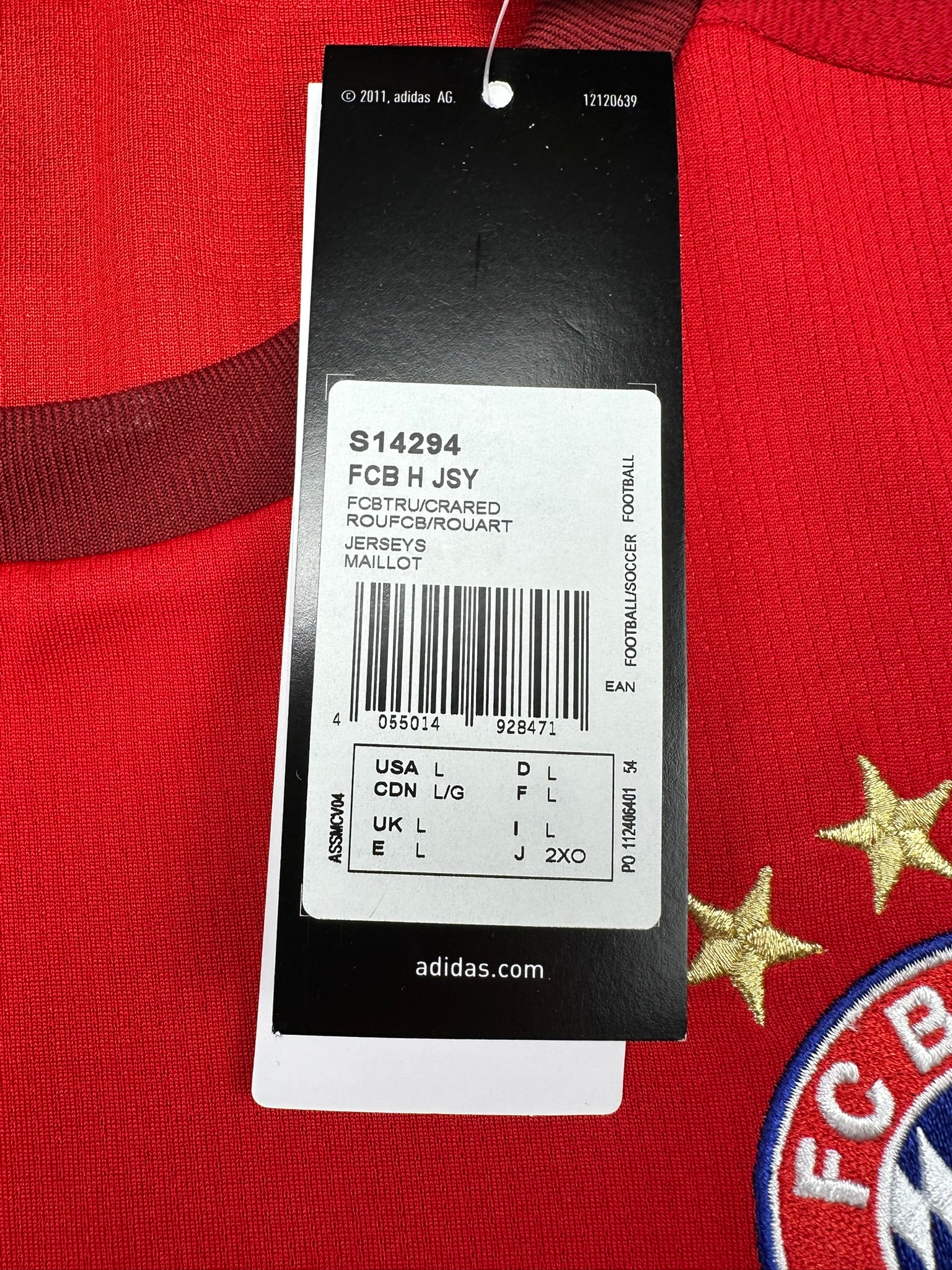 Bayern München 2015-16 Heim Trikot L adidas