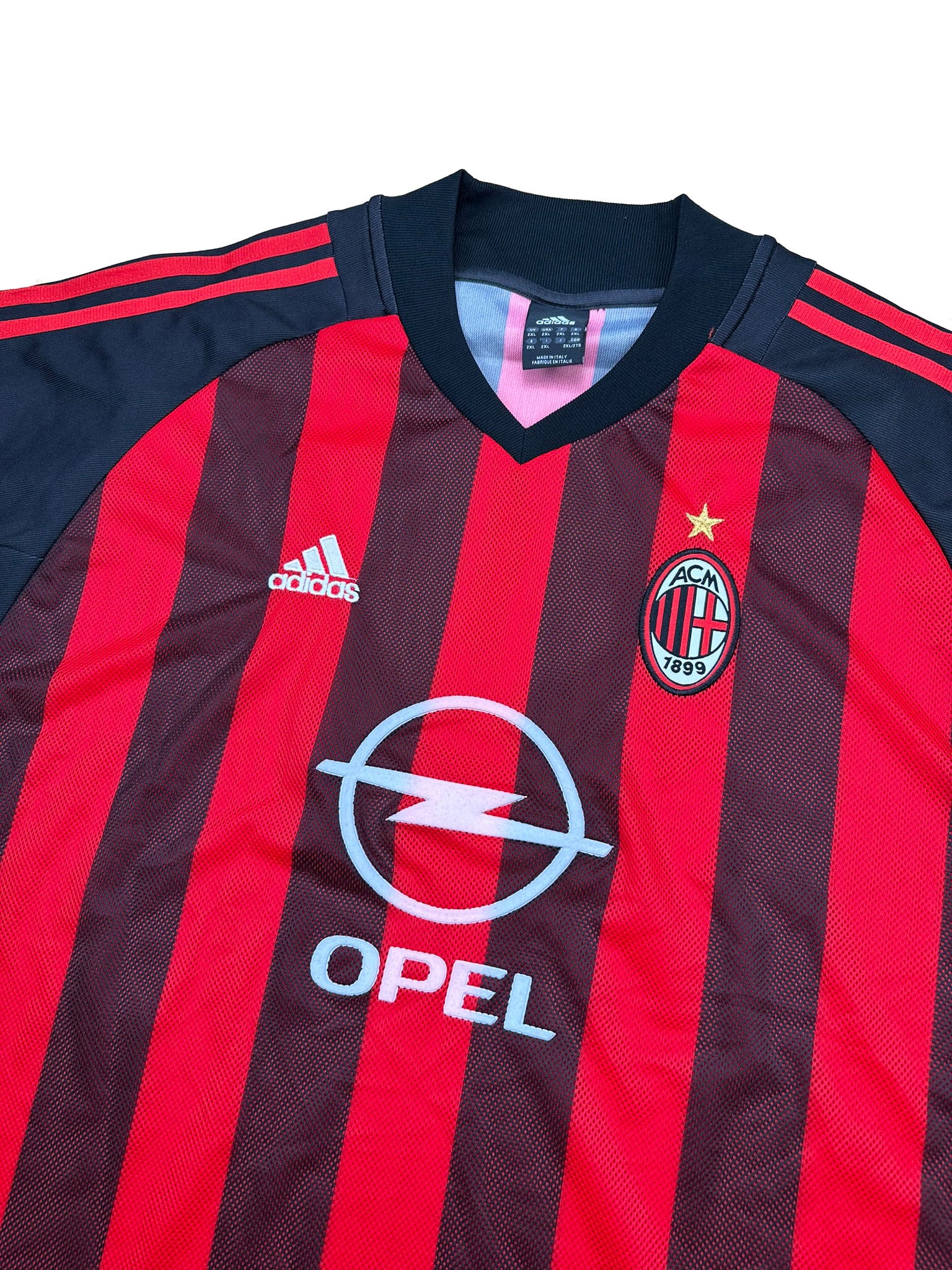AC Mailand 2002-03 "Shevchenko" Heim Trikot XXL adidas