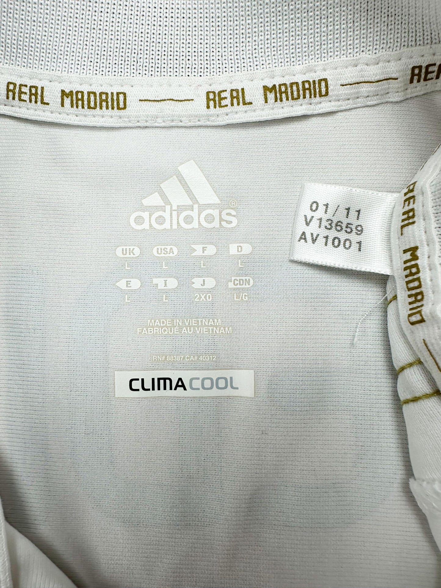 Real Madrid 2011-12 "Khedira" Heim Trikot L adidas