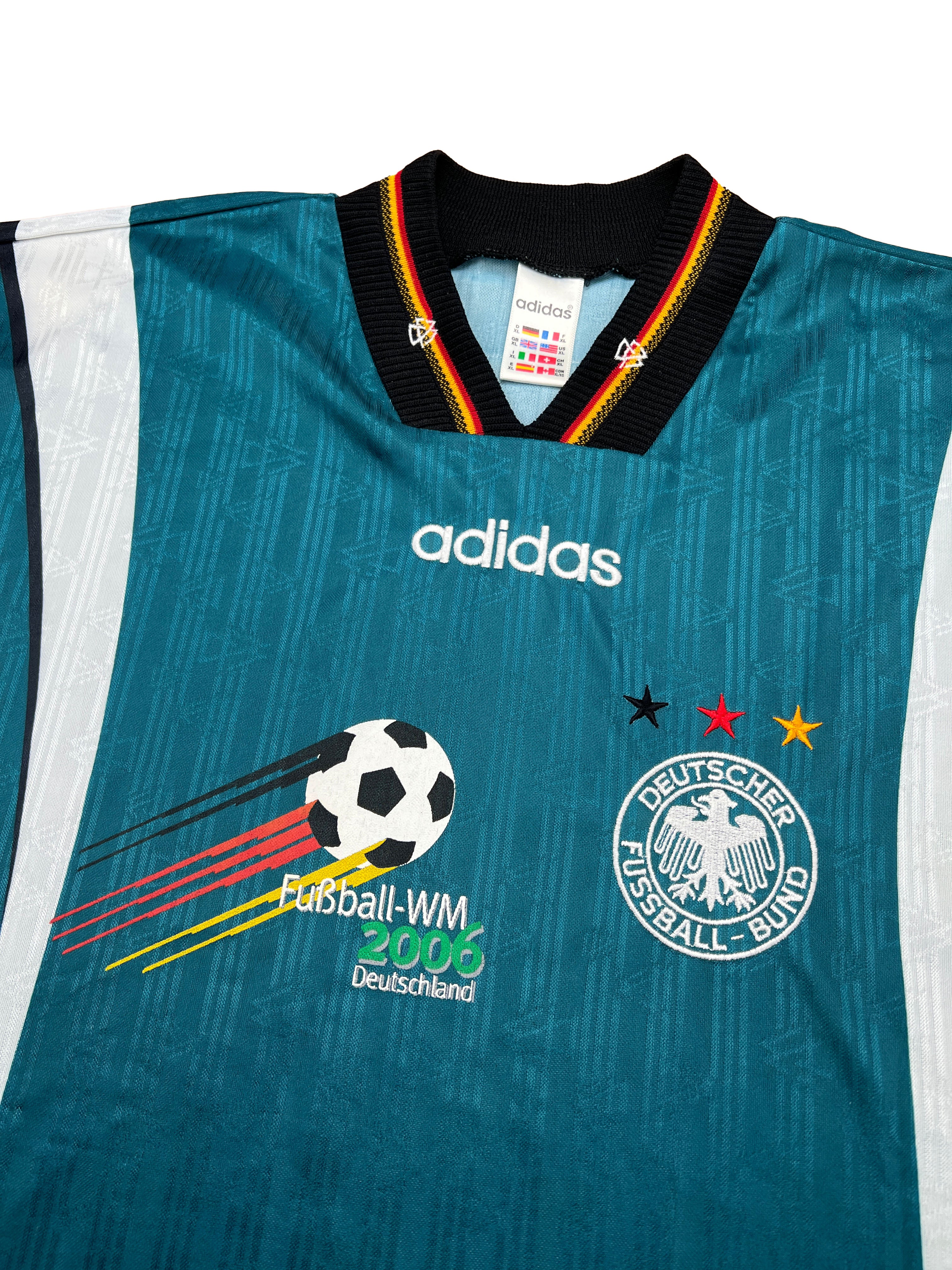 Deutschland 1996-98 Auswärts Trikot XL adidas