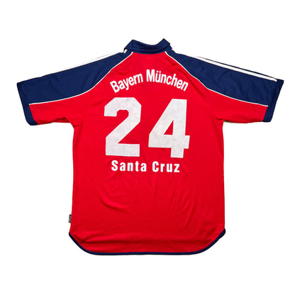 Bayern München 1999-01 "Santa Cruz" Heim Trikot XL adidas