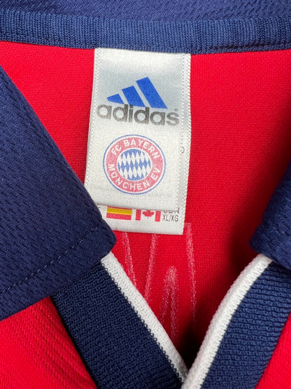 Bayern München 1999-01 "Santa Cruz" Heim Trikot XL adidas
