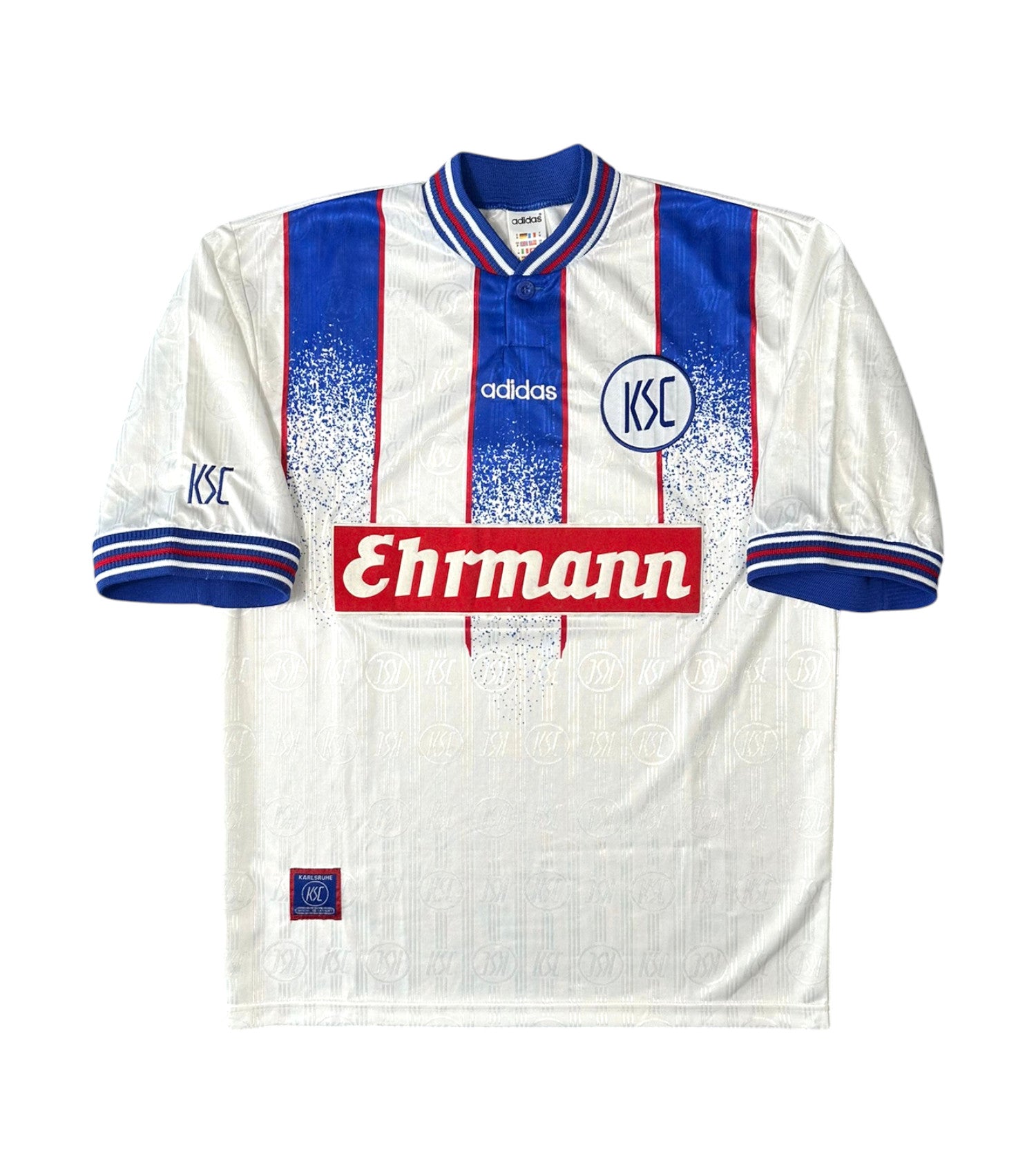 Karlsruher SC 1996-98 Heim Trikot M adidas