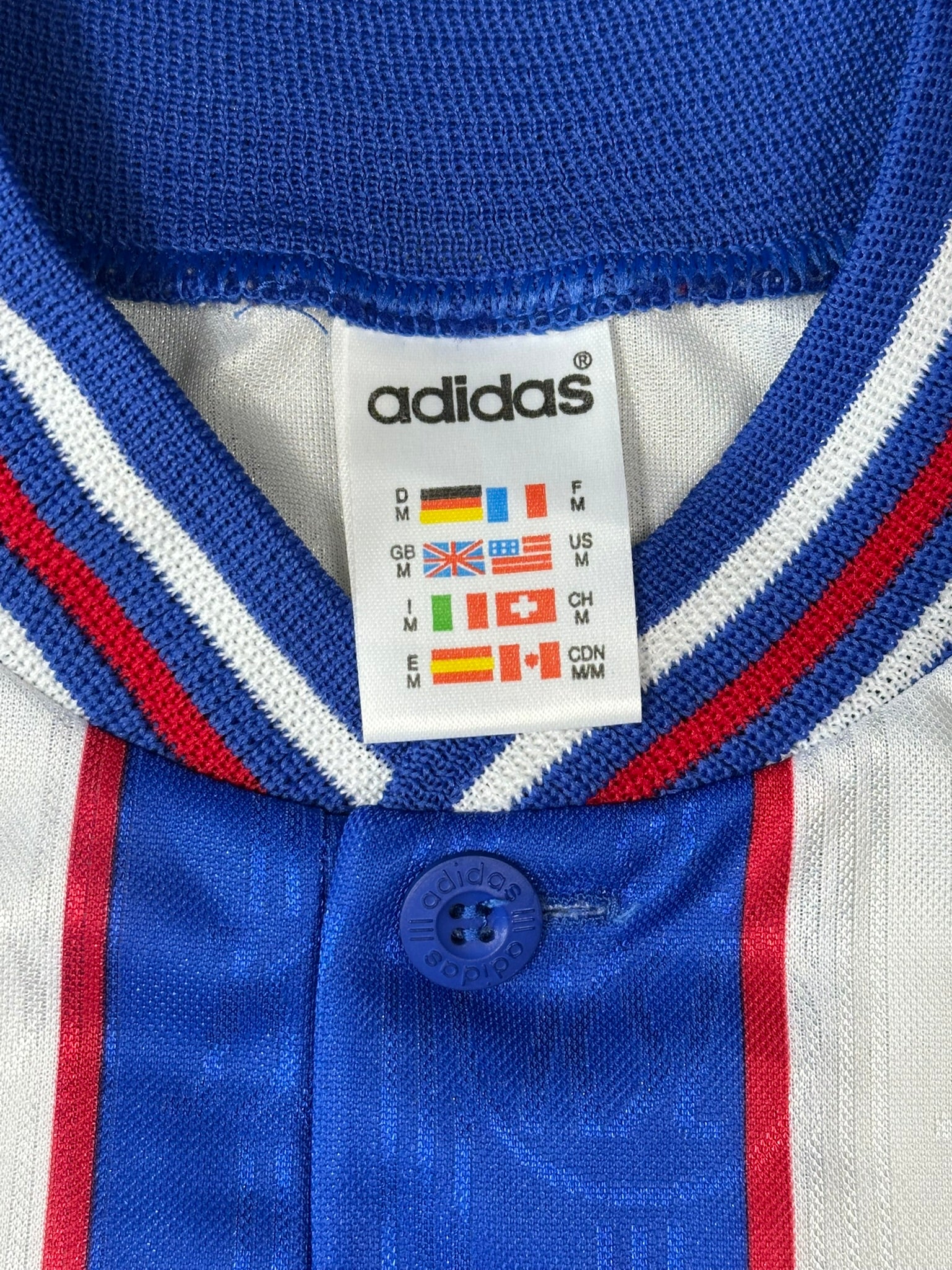 Karlsruher SC 1996-98 Heim Trikot M adidas