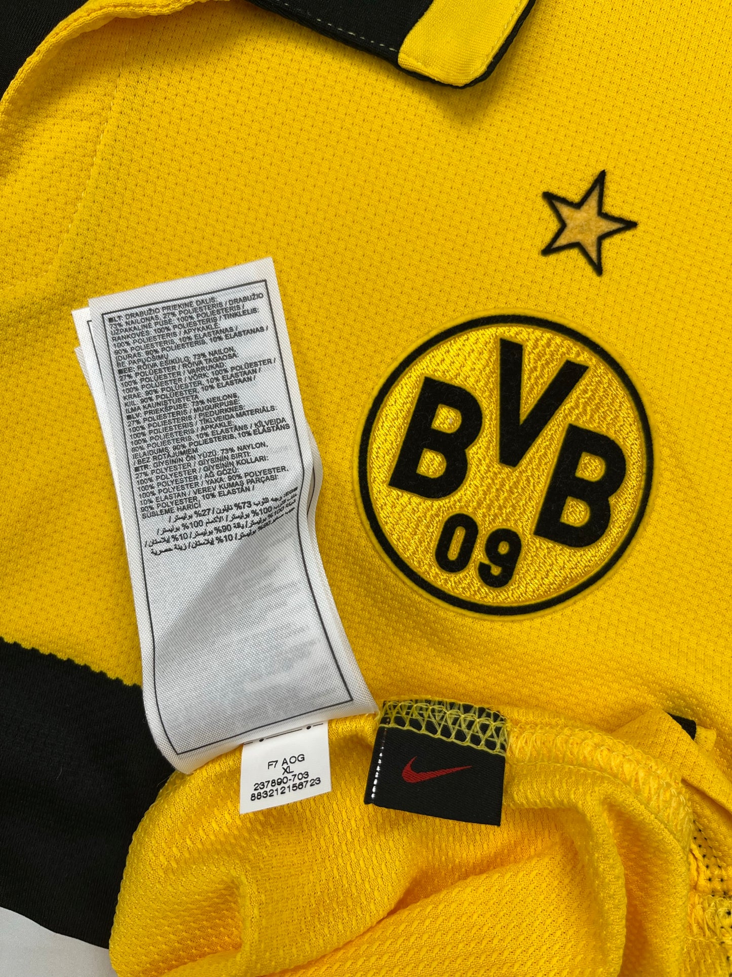 Borussia Dortmund 2007-08 Heim Trikot XL nike BVB