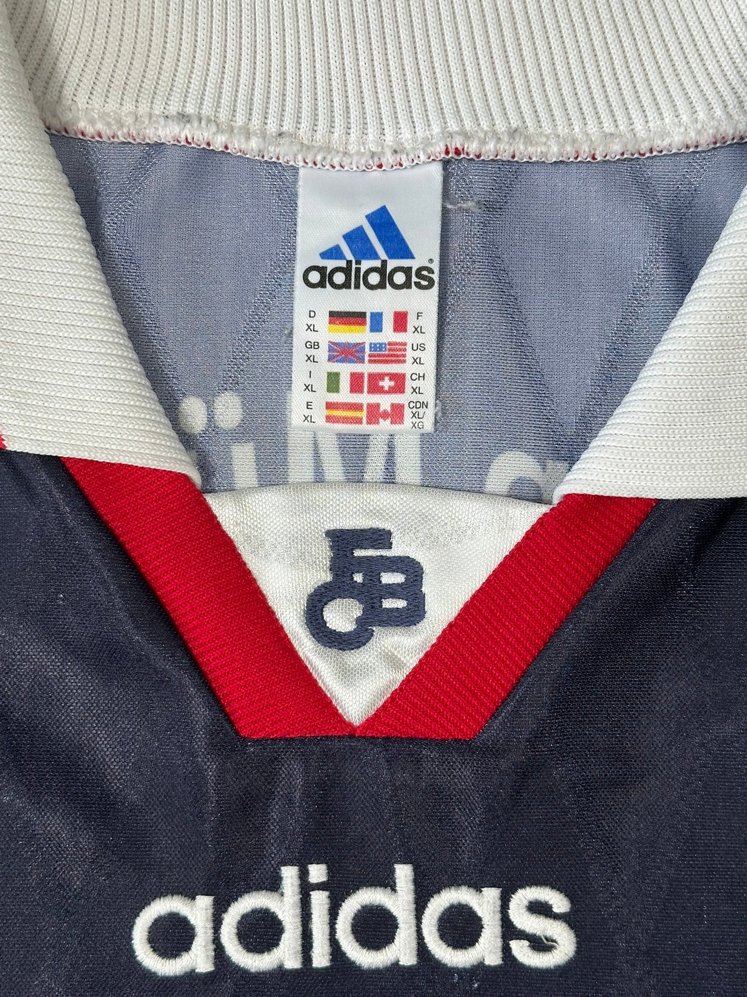 Bayern München 1997-99 Heim Trikot XL adidas