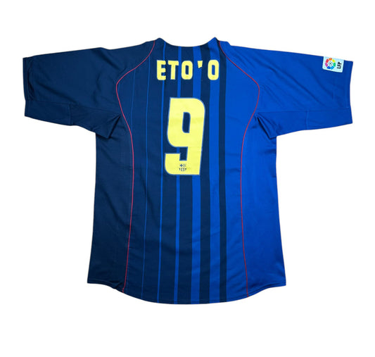 Barcelona 2004-05 "Eto´o" Auswärts Trikot XL nike
