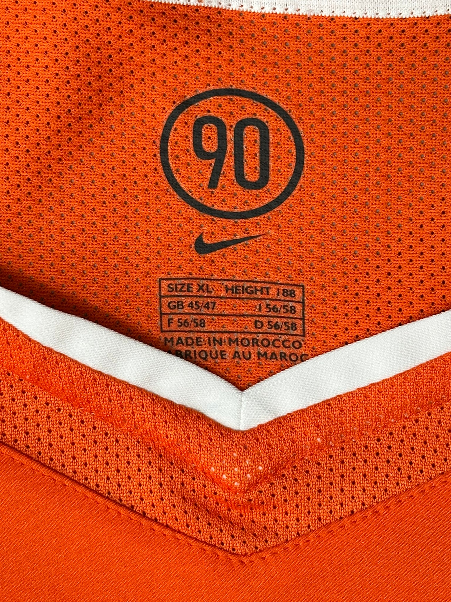 Niederlande 2004-05 Heim Trikot XL nike total 90