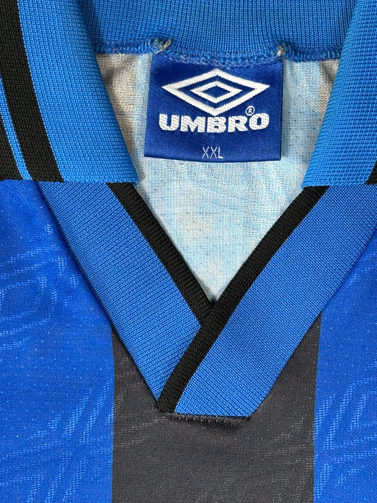 Inter 1995-96 "Roberto Carlos" Heim Trikot XXL umbro
