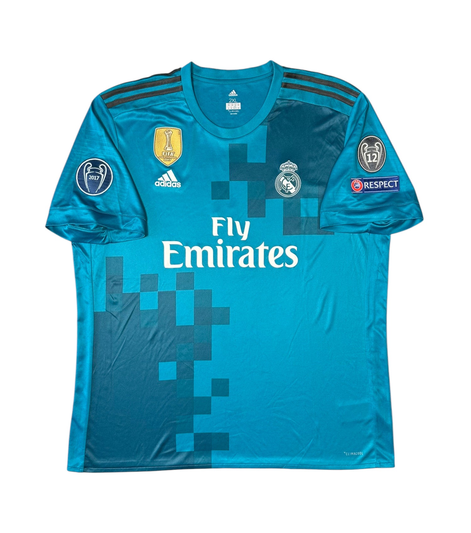 Real Madrid 2017-18 "Cristiano Ronaldo" Drittes Trikot XXL adidas