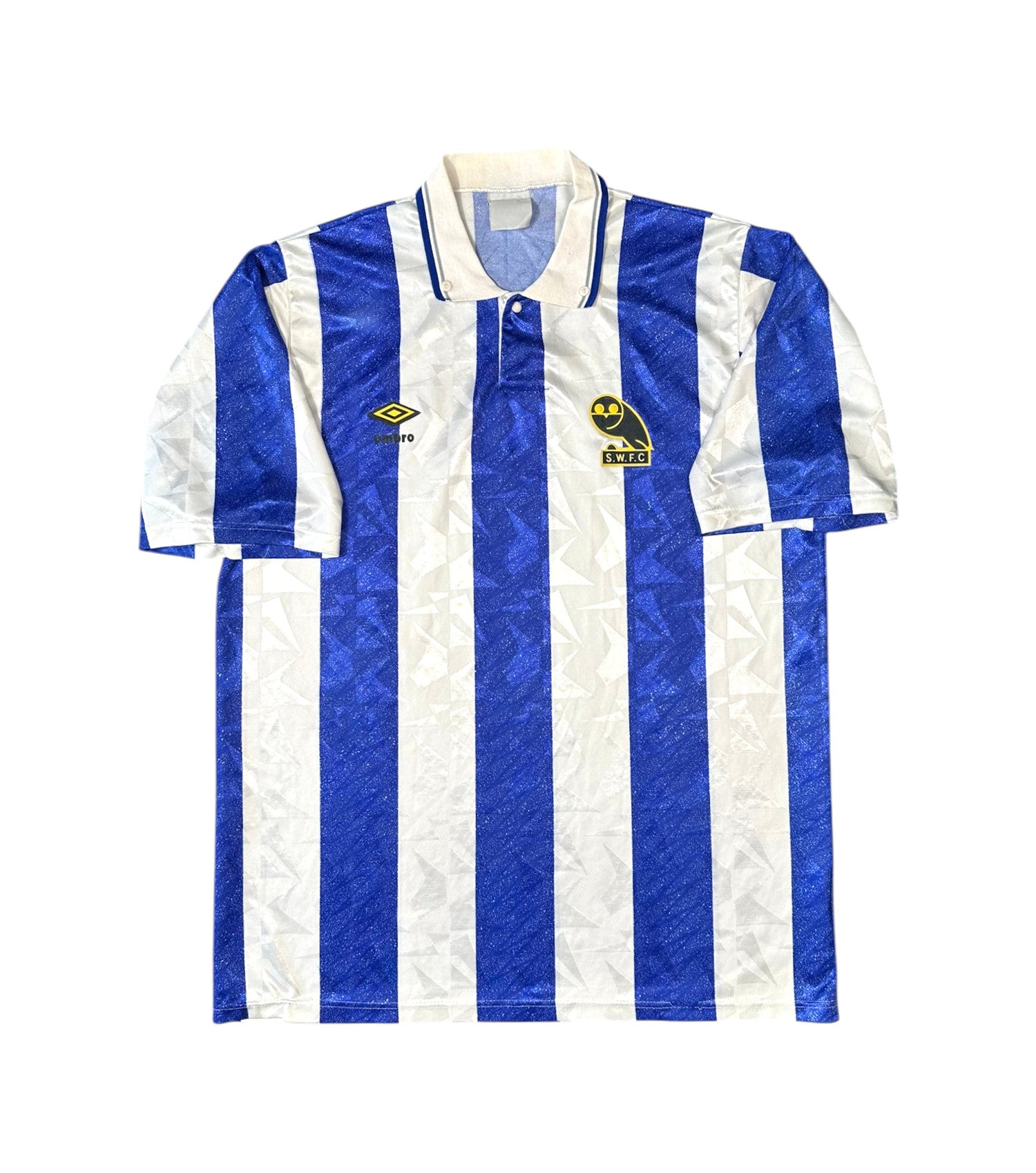 Sheffield Wednesday 1989-91 Heim Trikot L umbro