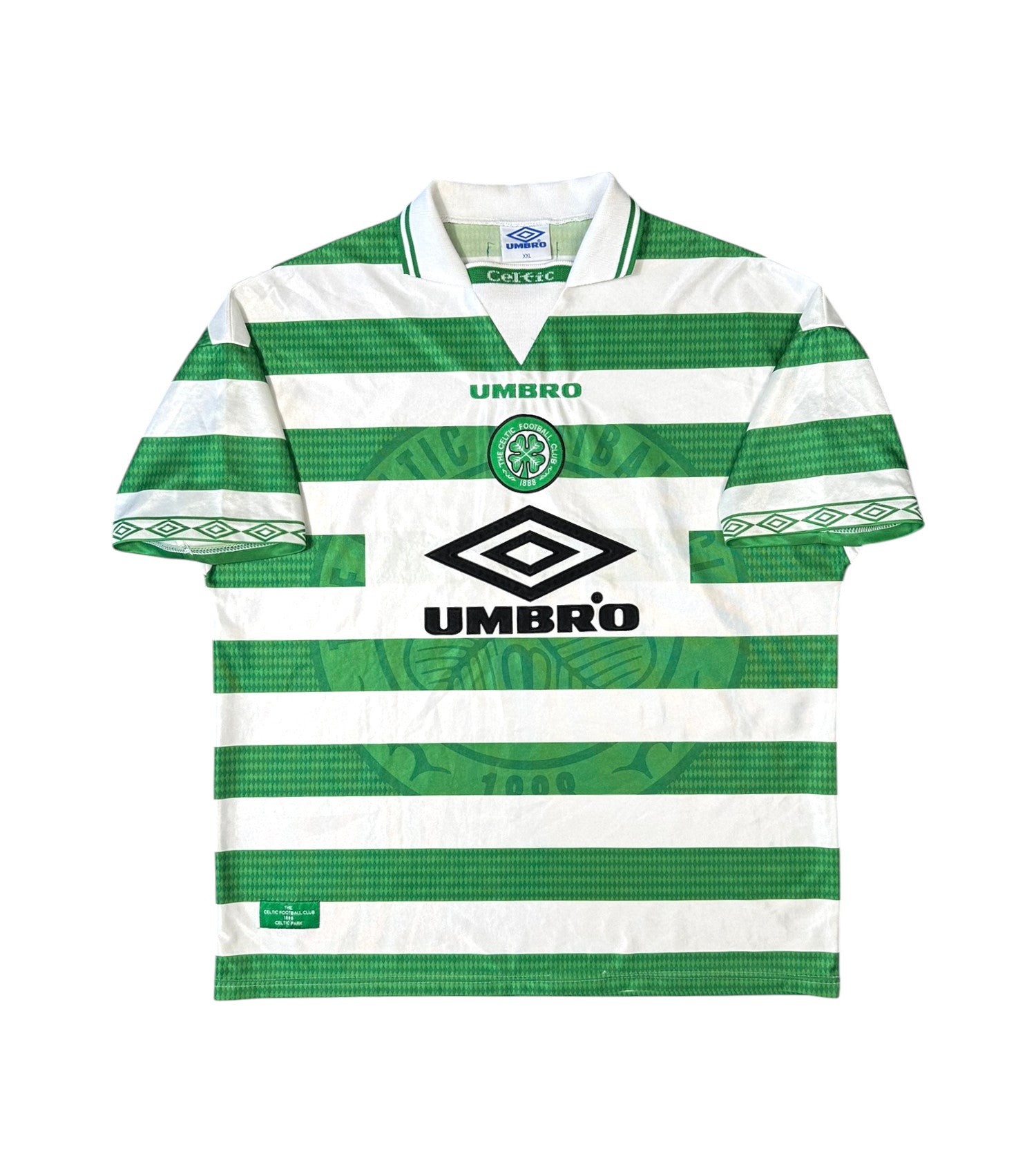 Celtic 1997-99 Heim Trikot XXL umbro