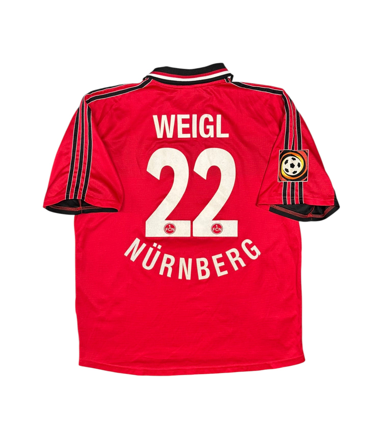 1.FC Nürnberg 1999-00 "Weigl" Heim Trikot L adidas