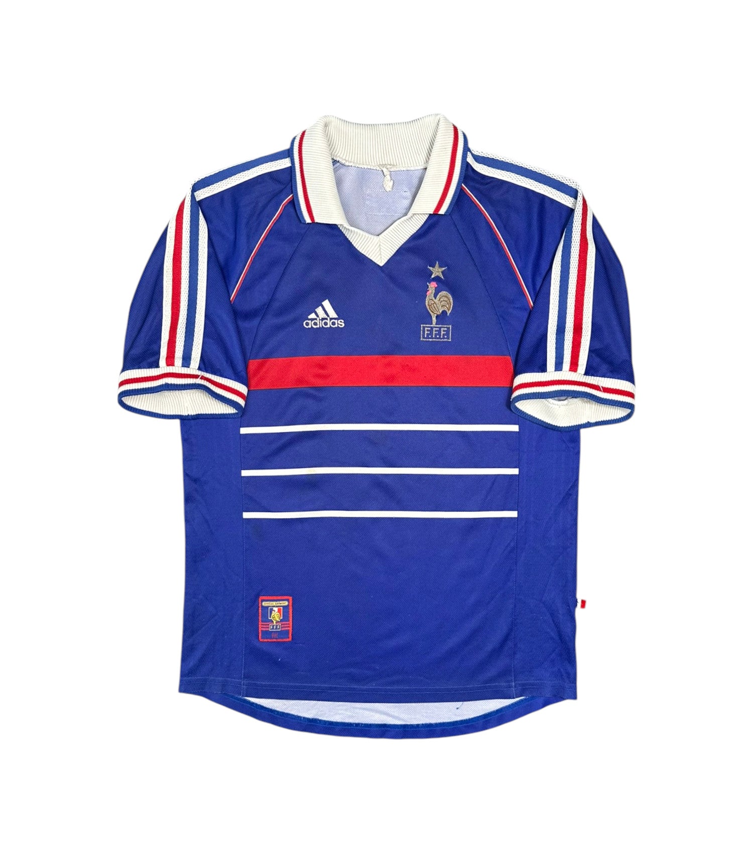 Frankreich 1998-00 Heim Trikot S adidas