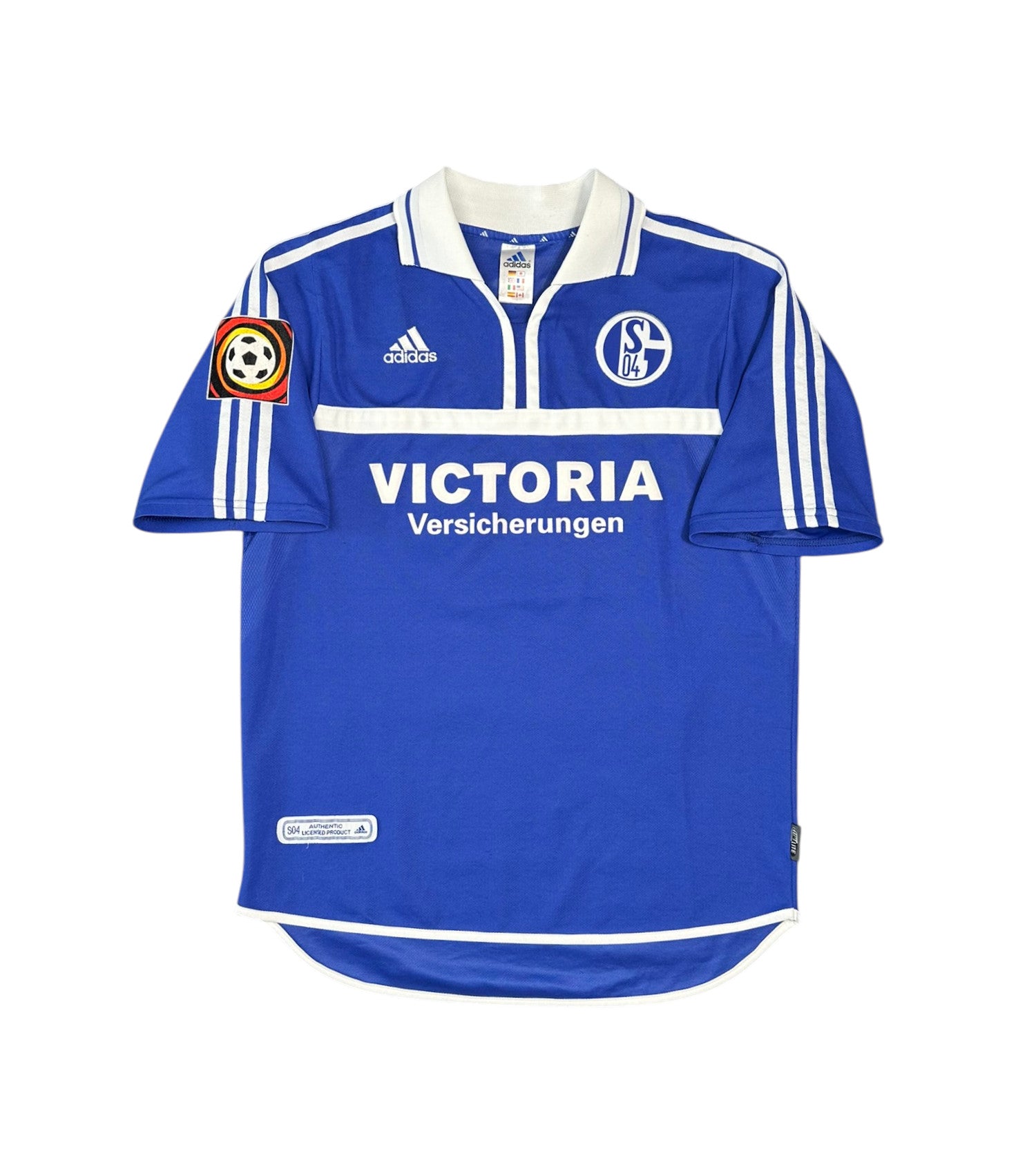 Schalke 04 2001-02 "Vermant" Heim Trikot M adidas