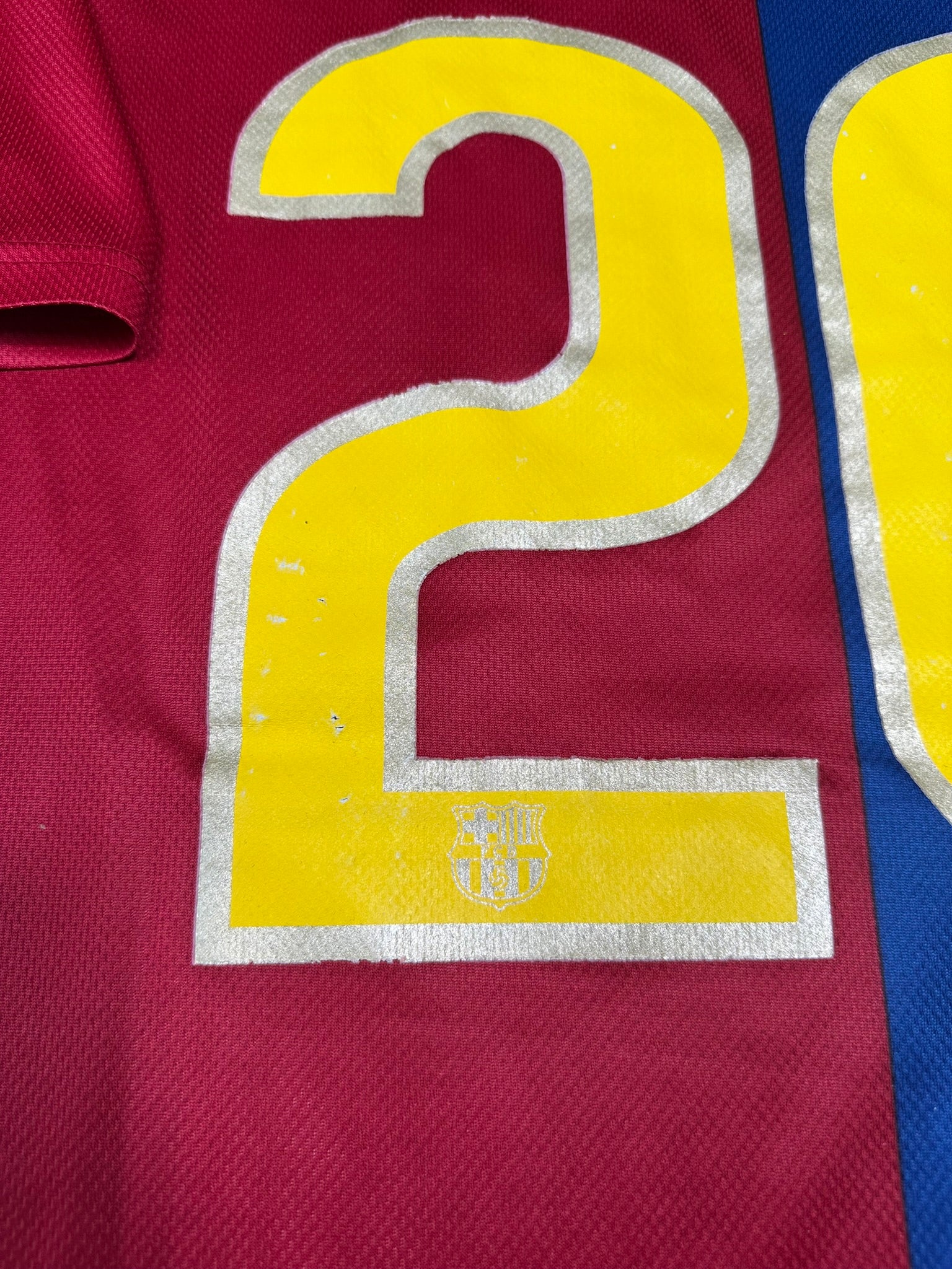 FC Barcelona 2008-09 "Dani Alves" Heim Trikot M nike