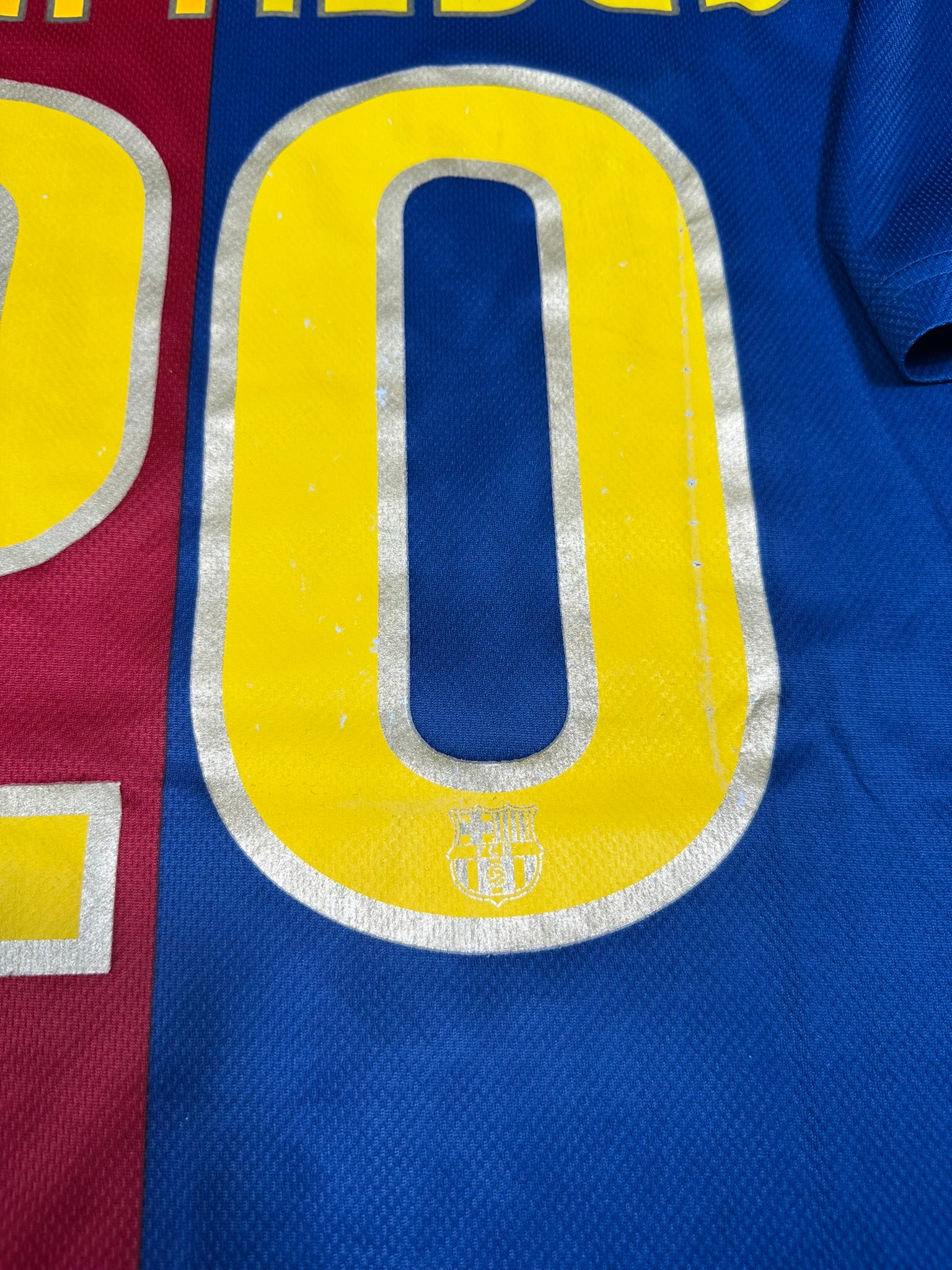 FC Barcelona 2008-09 "Dani Alves" Heim Trikot M nike