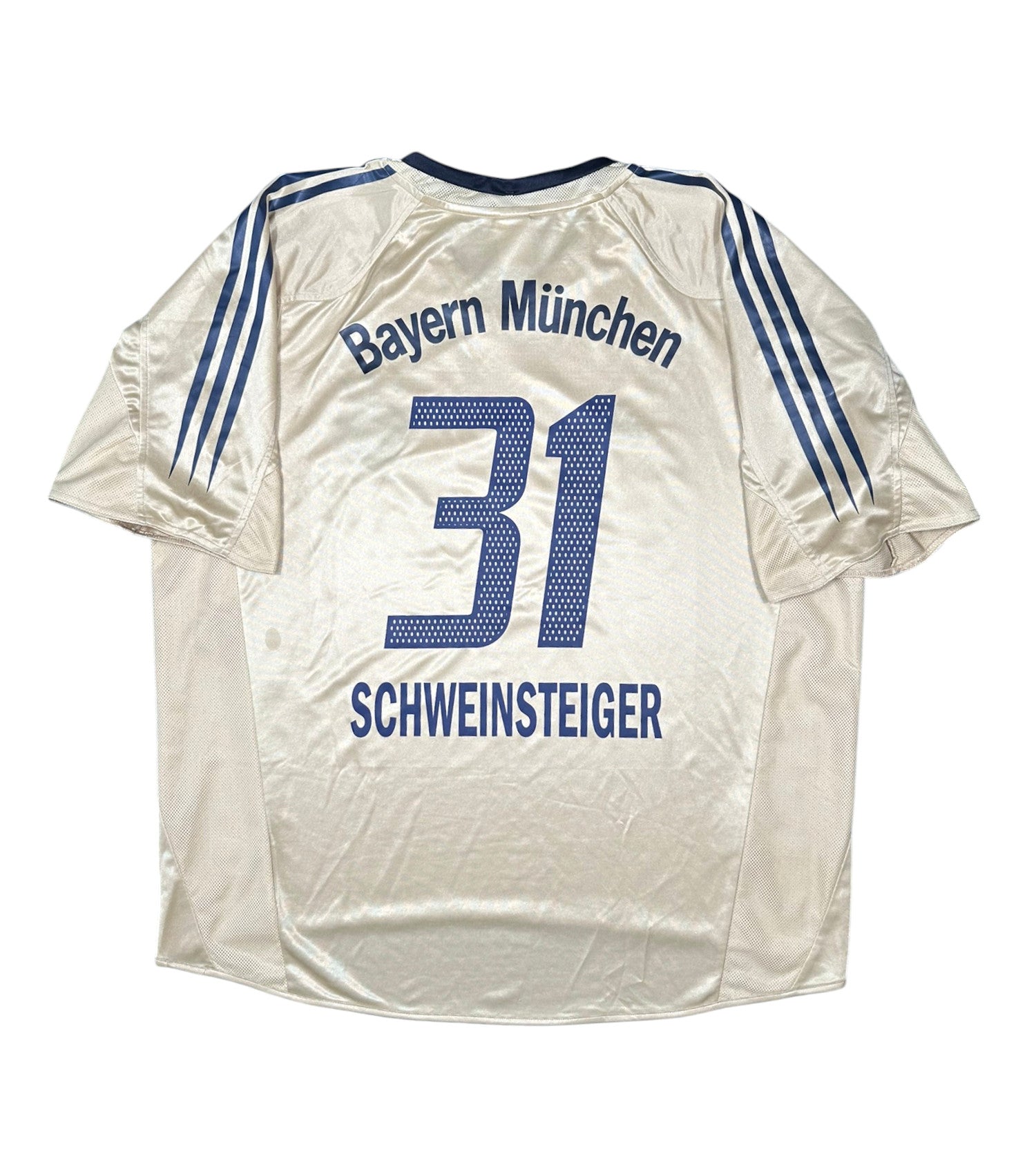 Bayern München 2004-06 "Schweinsteiger" Auswärts Trikot XXL adidas