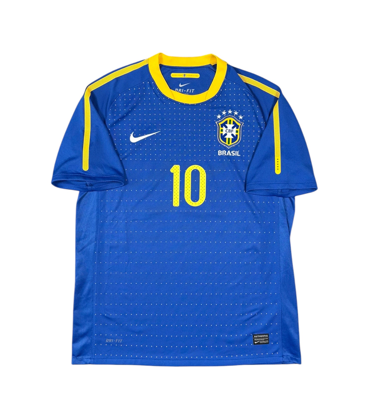 Brasilien 2010-11 "Ronaldinho" Auswärts Trikot M nike