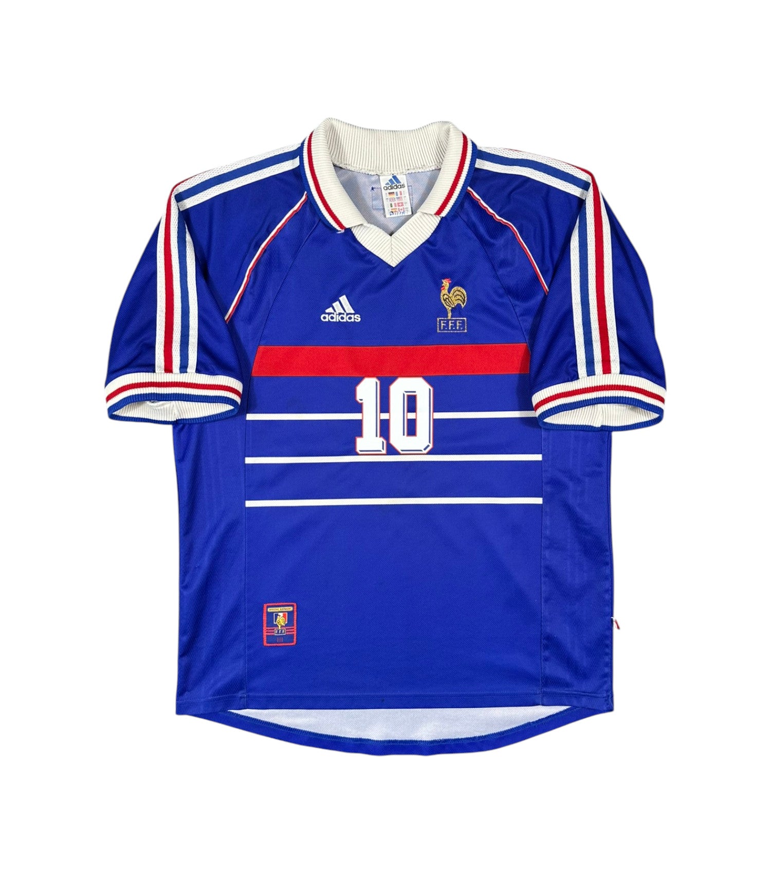 Frankreich 1998-00 "Zidane" Heim Trikot L adidas