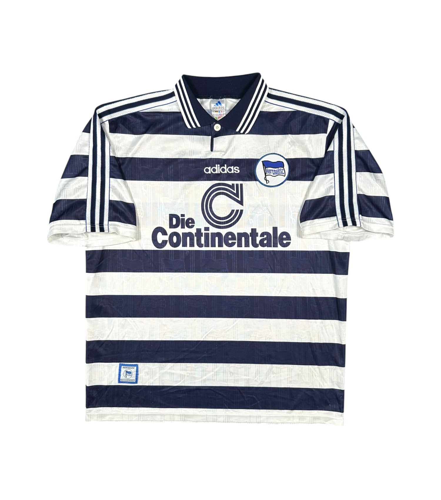 Hertha BSC 1998-99 Heim Trikot XL adidas