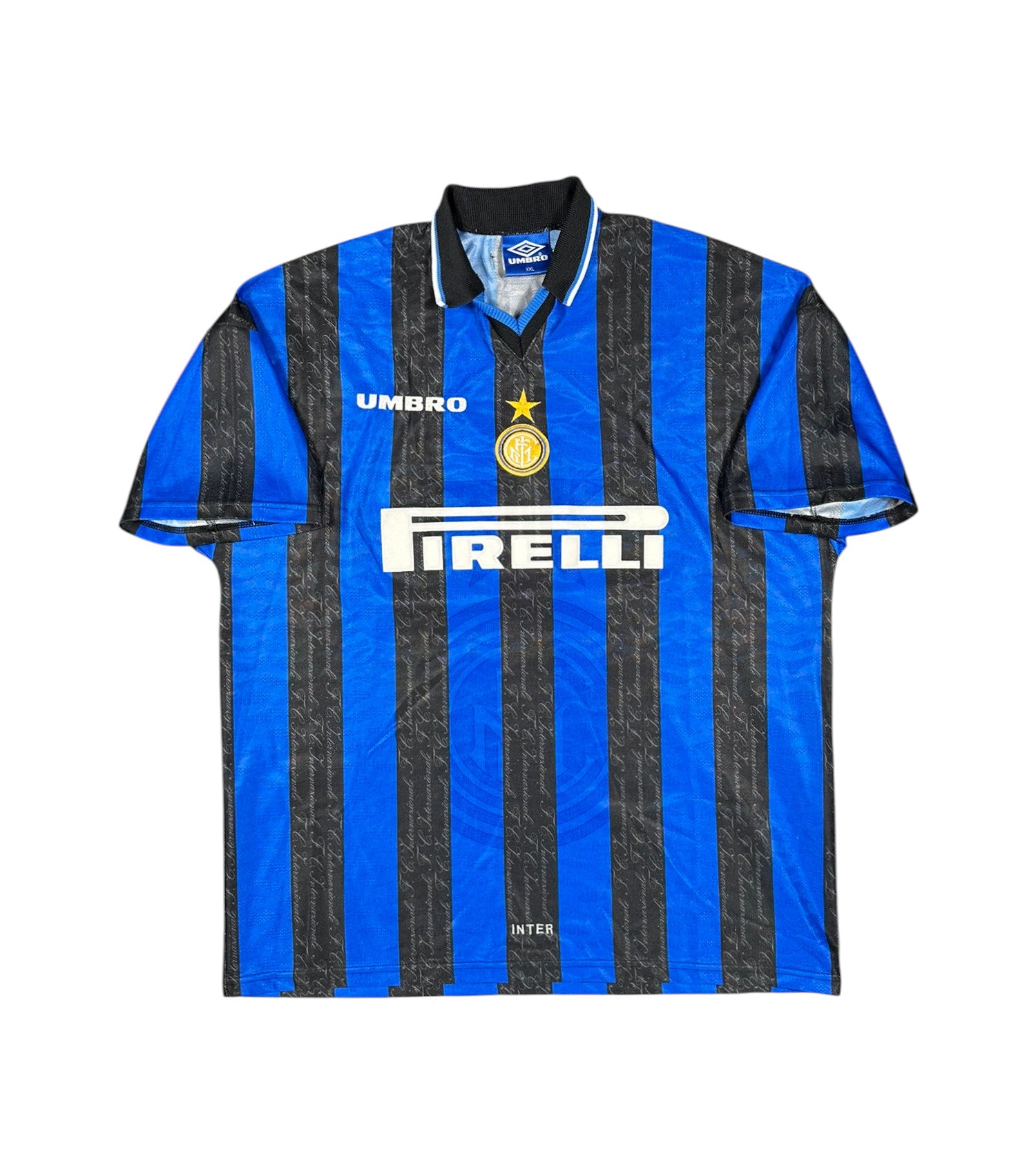 Inter Mailand 1997-98 "Ronaldo" Heim Trikot "XXL" umbro