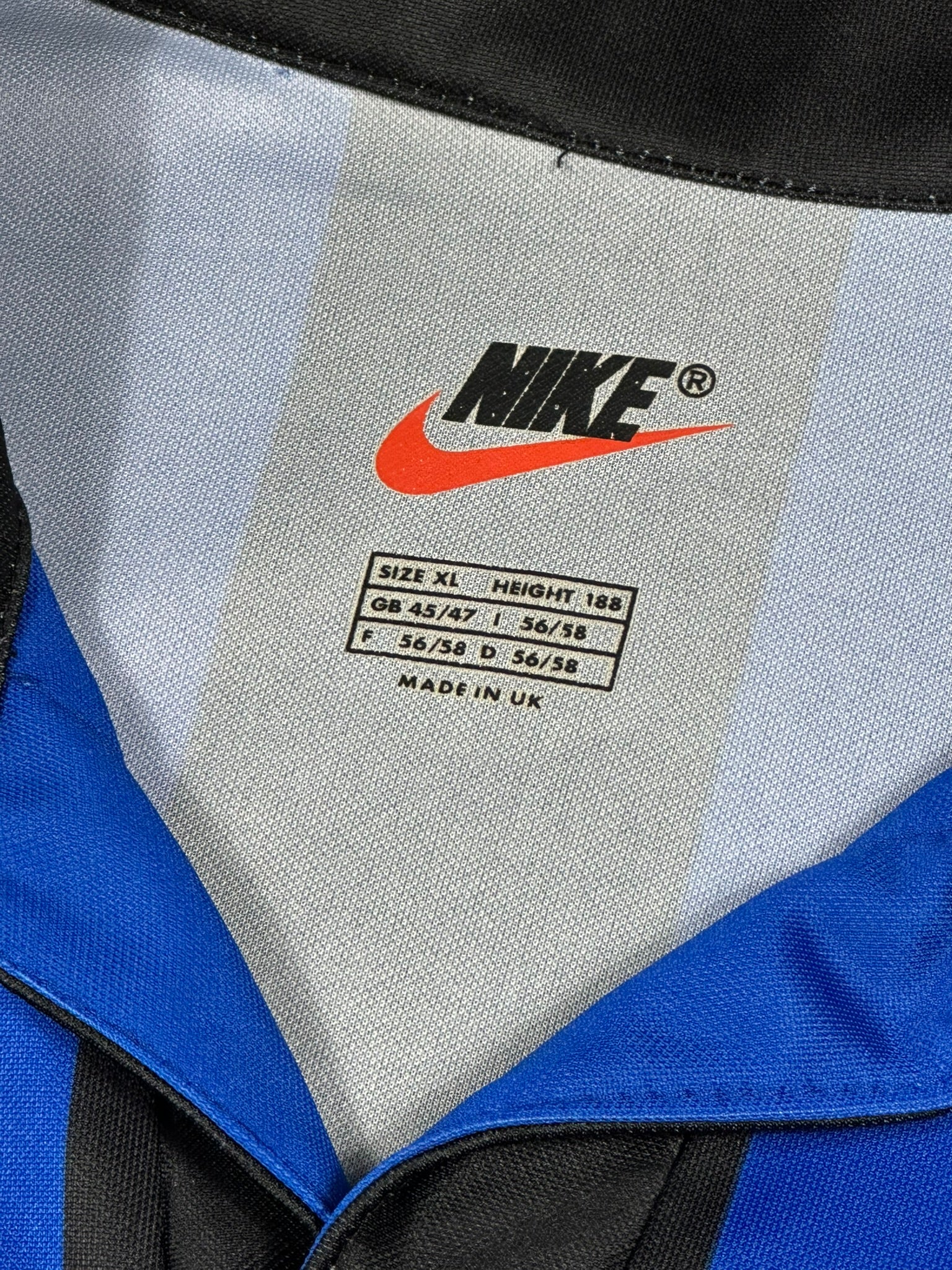 Inter Mailand 1998-1999 Heim Trikot XL Nike