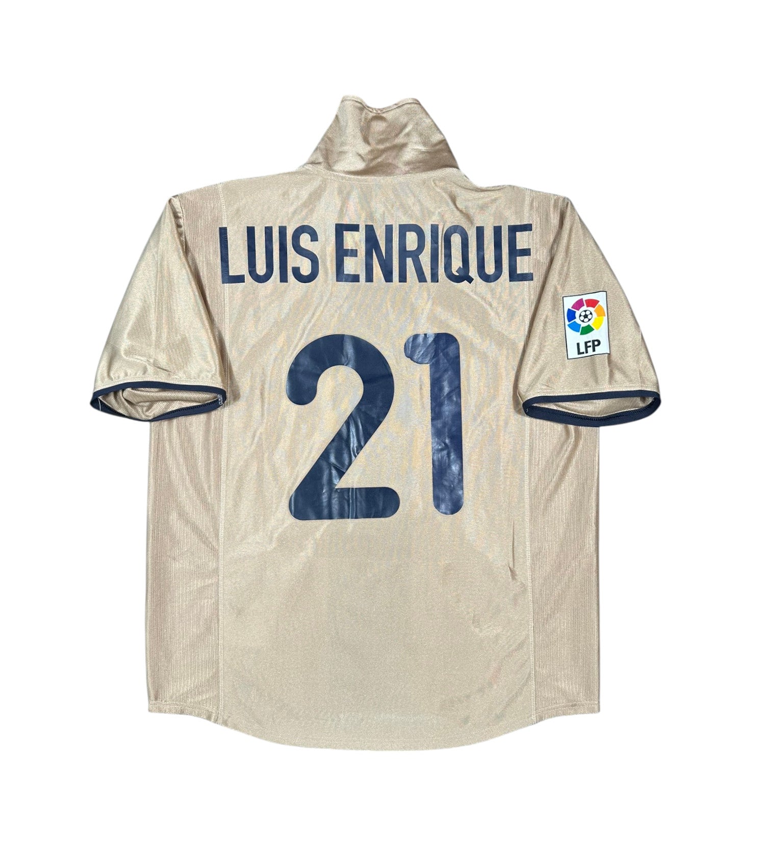 [SPIELVORBEREITET/GETRAGEN] FC Barcelona 2001-03 "Luis Enrique" Auswärts Trikot L nike
