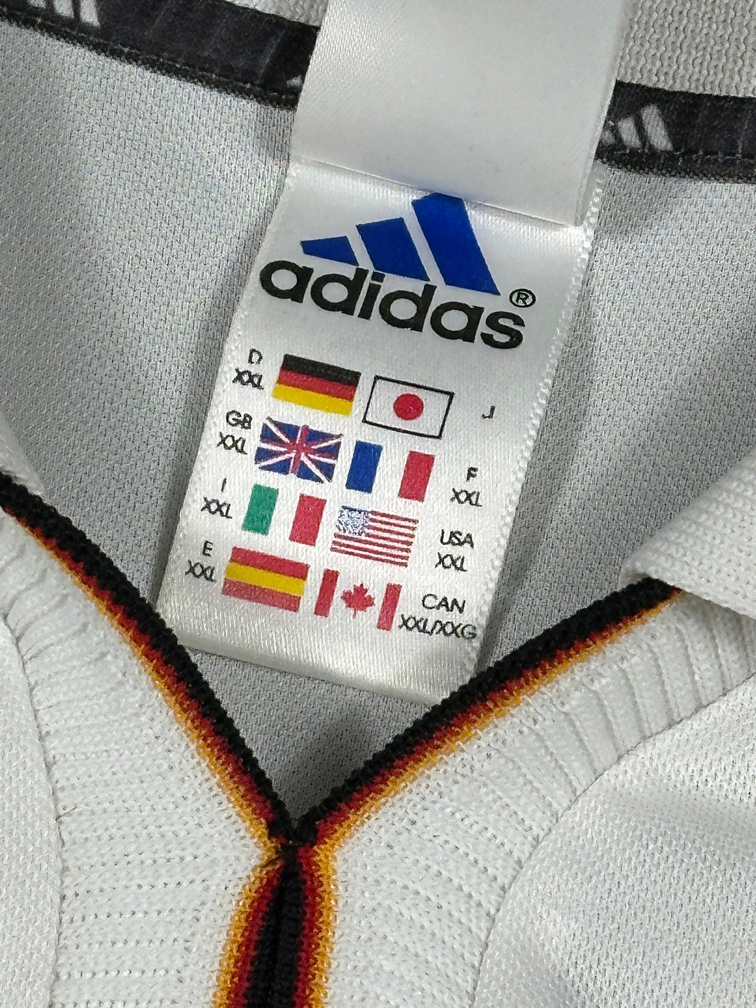 Deutschland 2000-02 "Matthäus" Heim Trikot XXL adidas