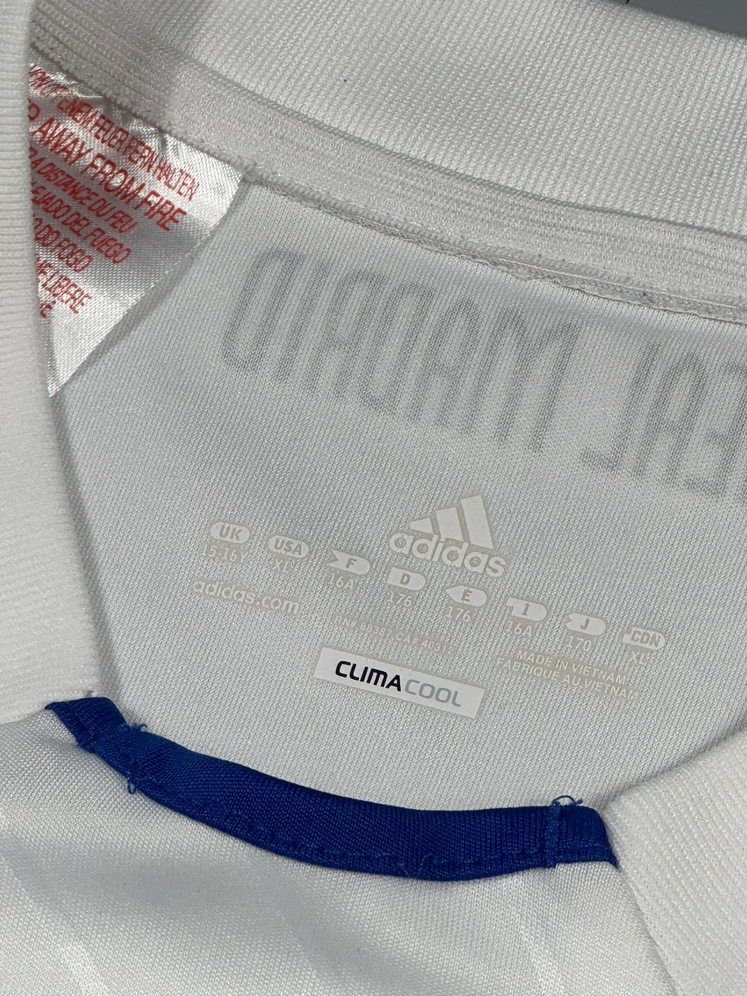 Real Madrid 2010-11 Heim Trikot Kinder XL (S fit) adidas