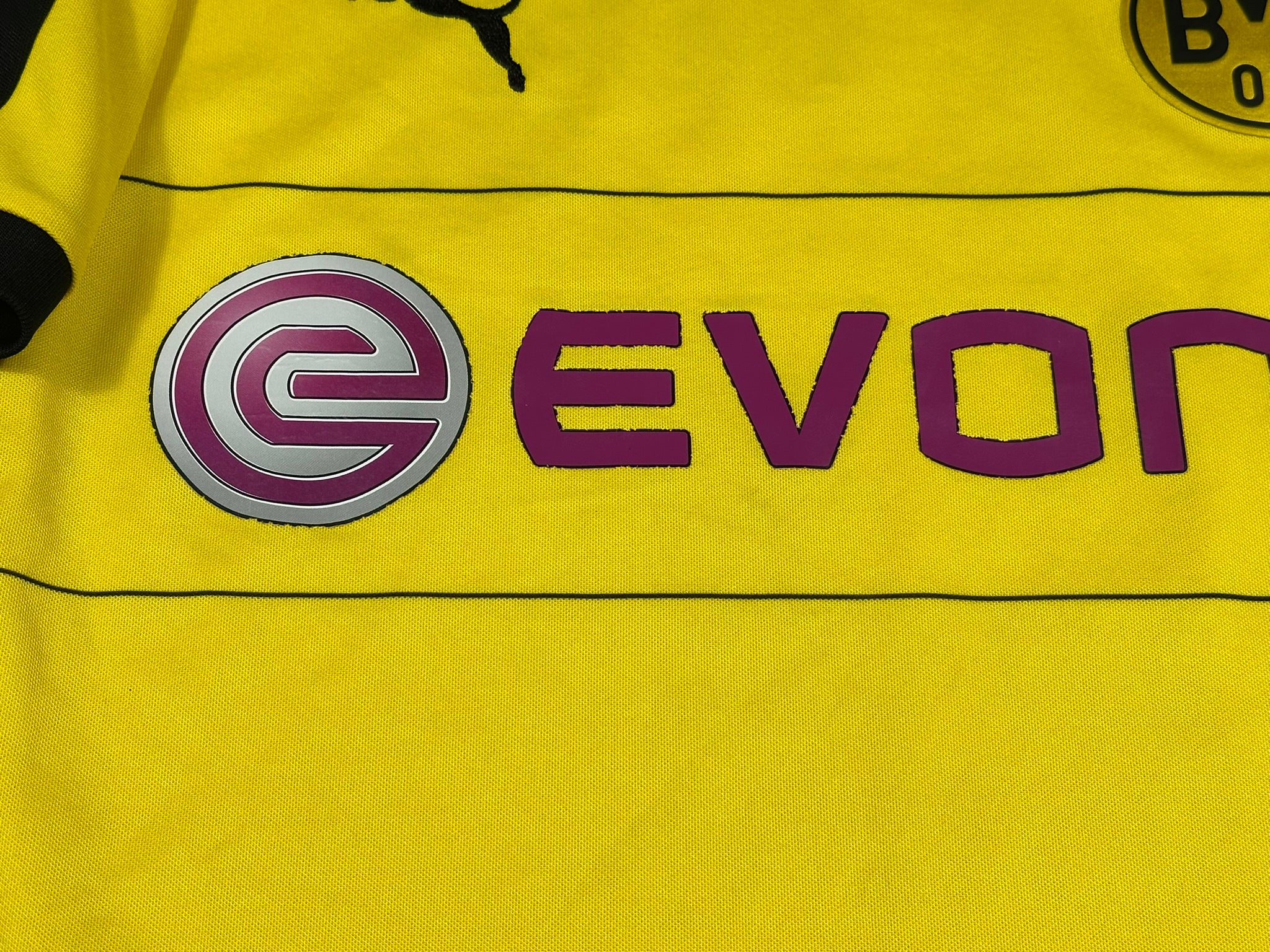 Borussia Dortmund 2015-16 "Aubameyang" Heim Trikot S Puma