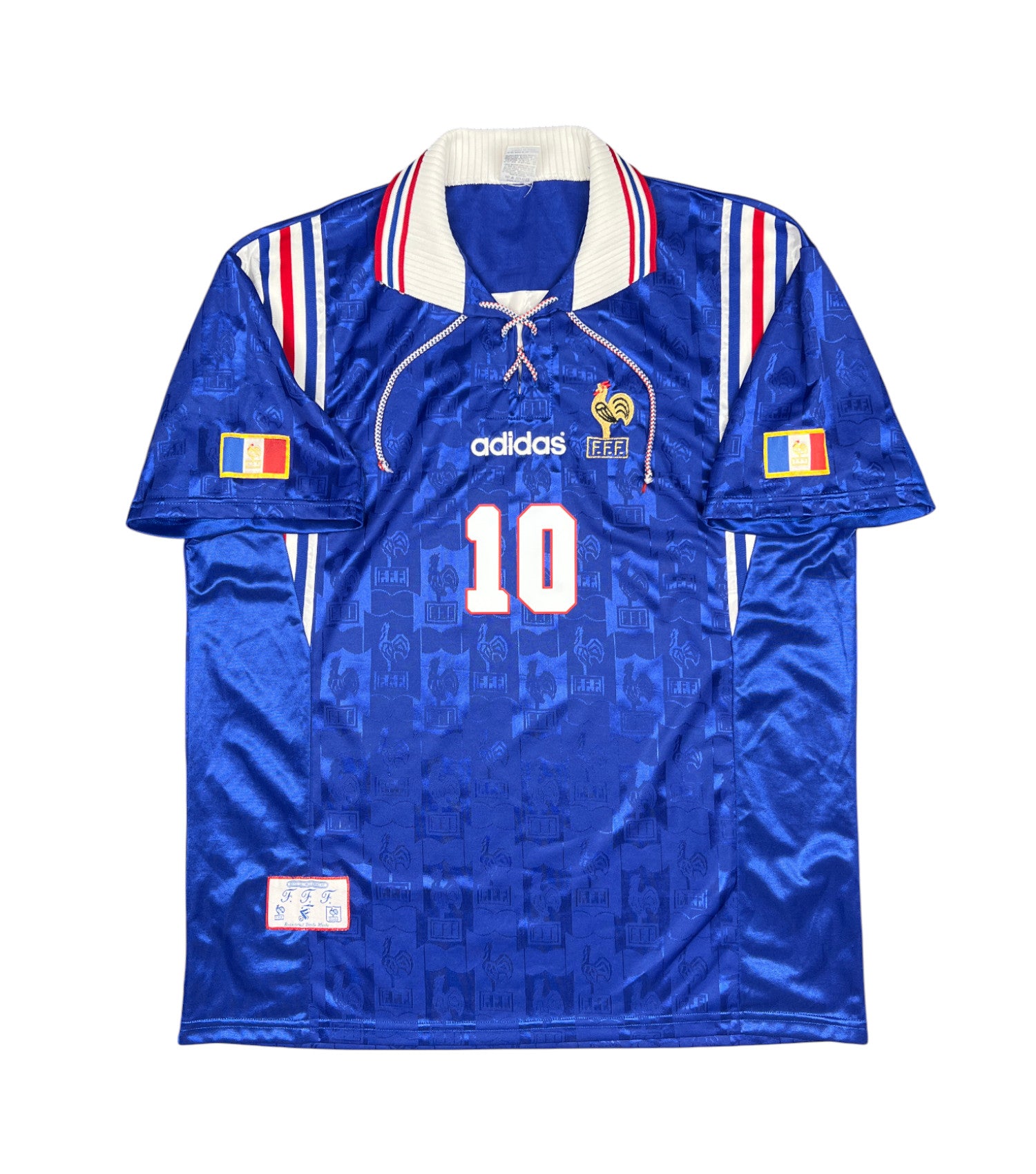Frankreich 1996-98 "Zidane" Heim Trikot (XL) adidas