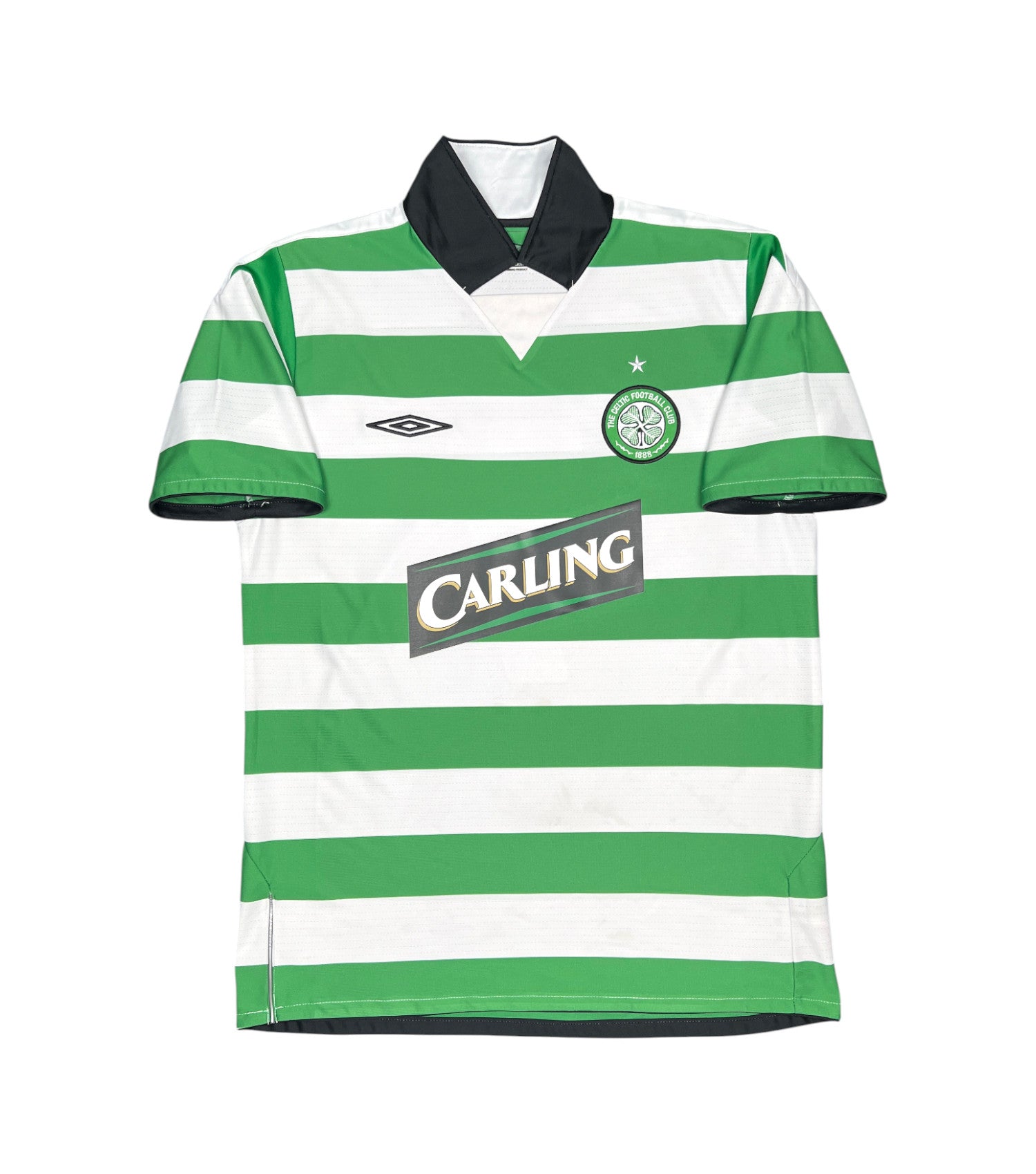 Celtic 2004-05 "Larsson" Heim Trikot (M) umbro