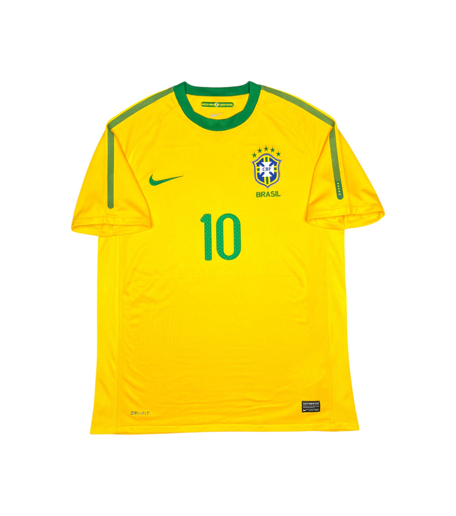 Brasilien 2010-11 "Ronaldinho" Heim Trikot (M) nike