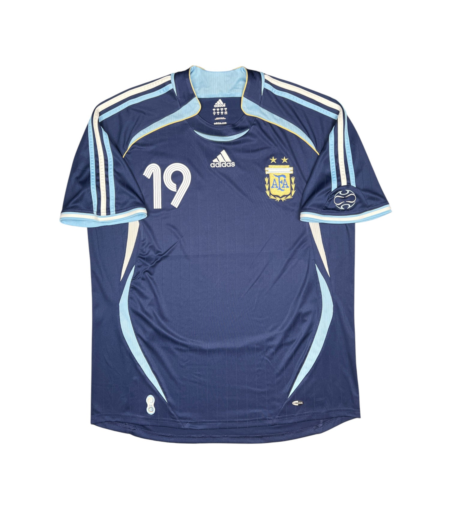 Argentinien 2006-08 "Messi" Auswärts Trikot (XL) adidas