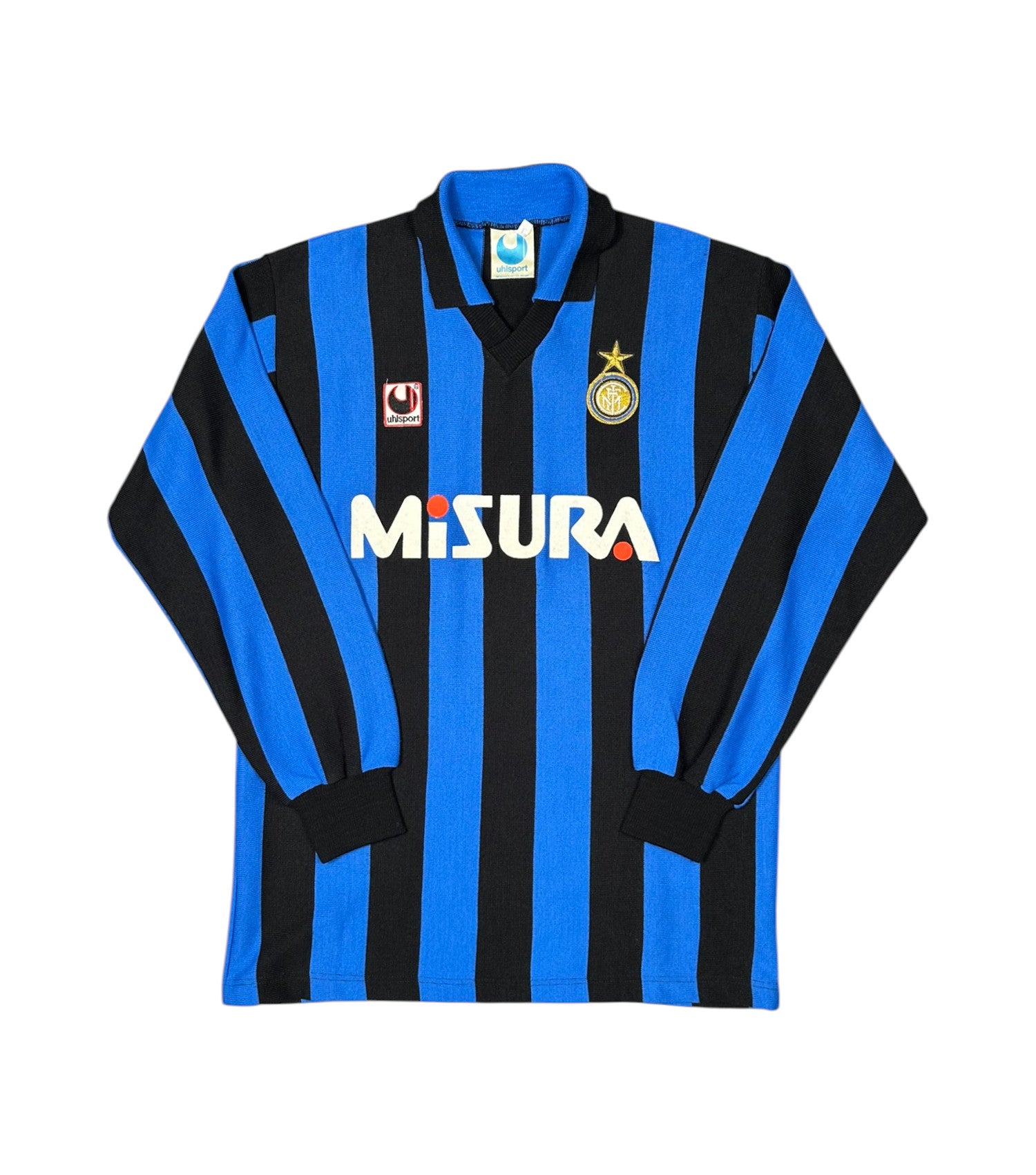 Inter Mailand 1990-91 Heim Trikot L Uhlsport