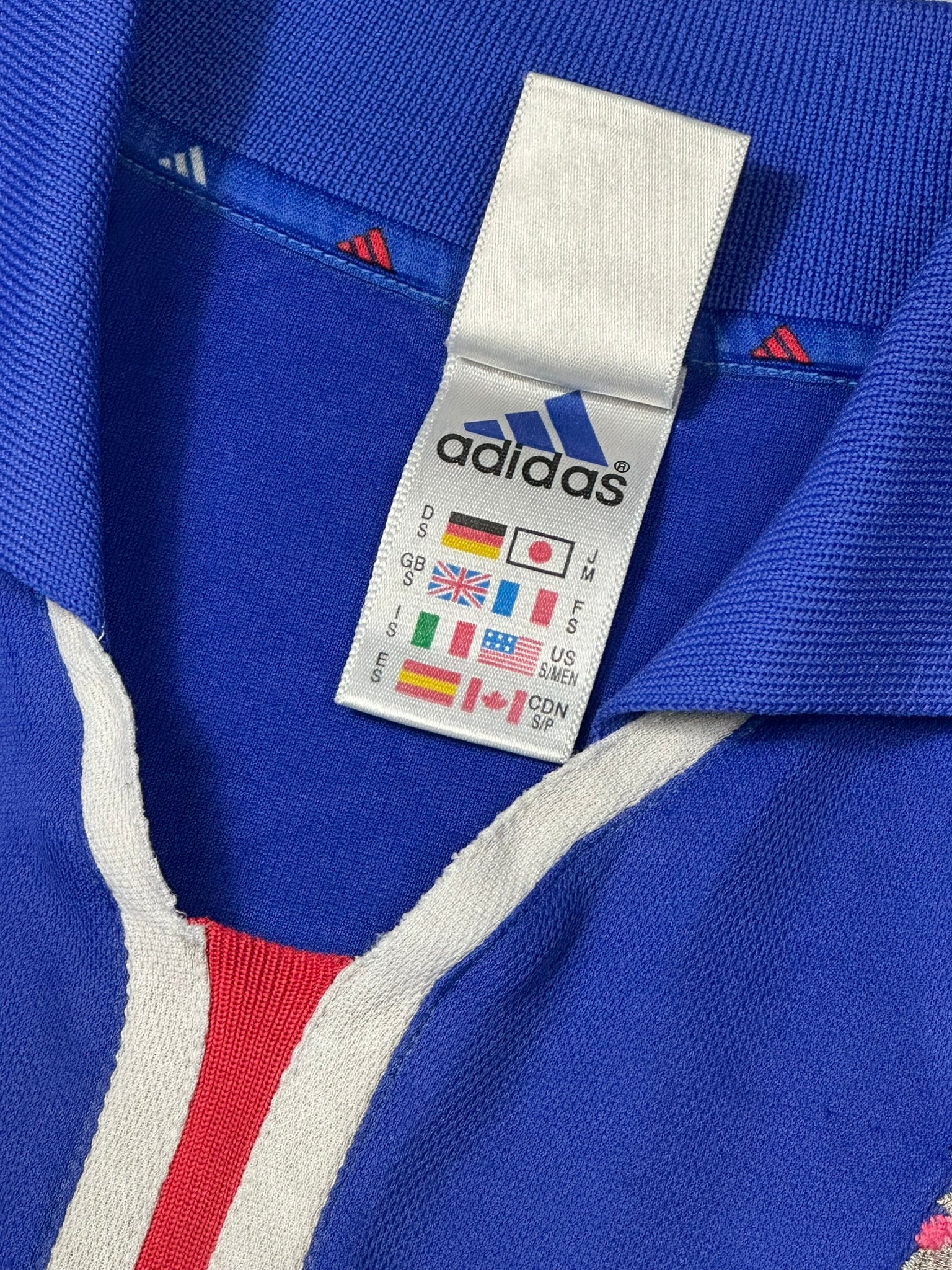 Frankreich 2000-02 Heim Trikot S adidas