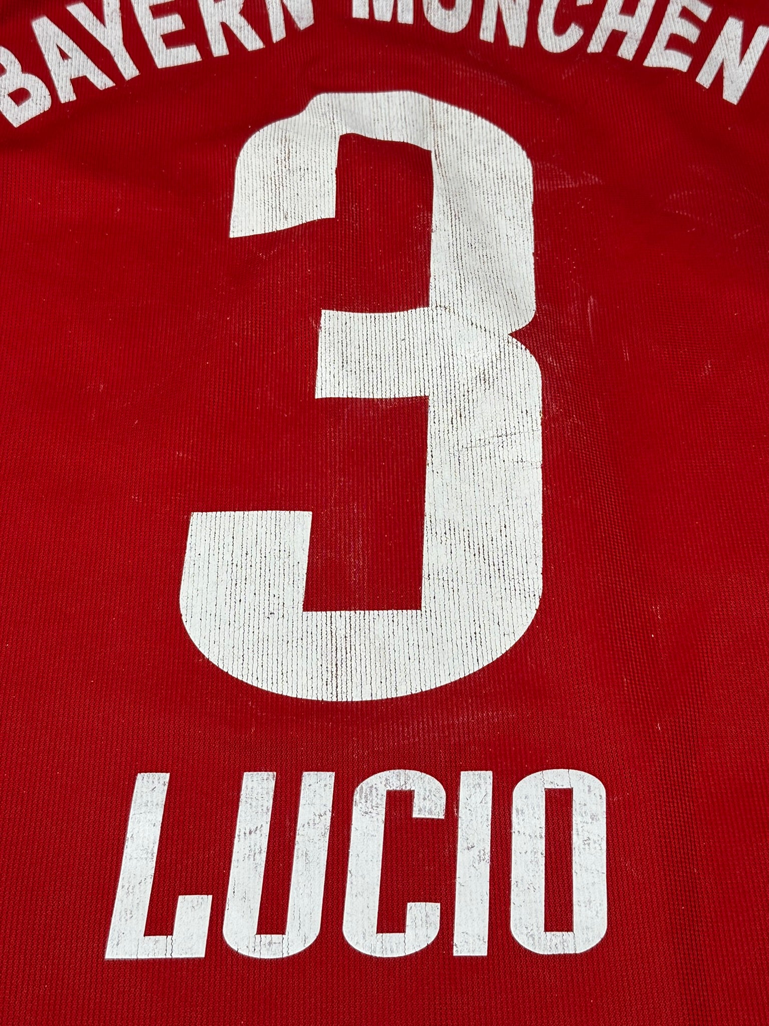 [SPIELVORBEREITET/GETRAGEN] Bayern München 2005-06 "Lúcio" Heim Trikot XL adidas