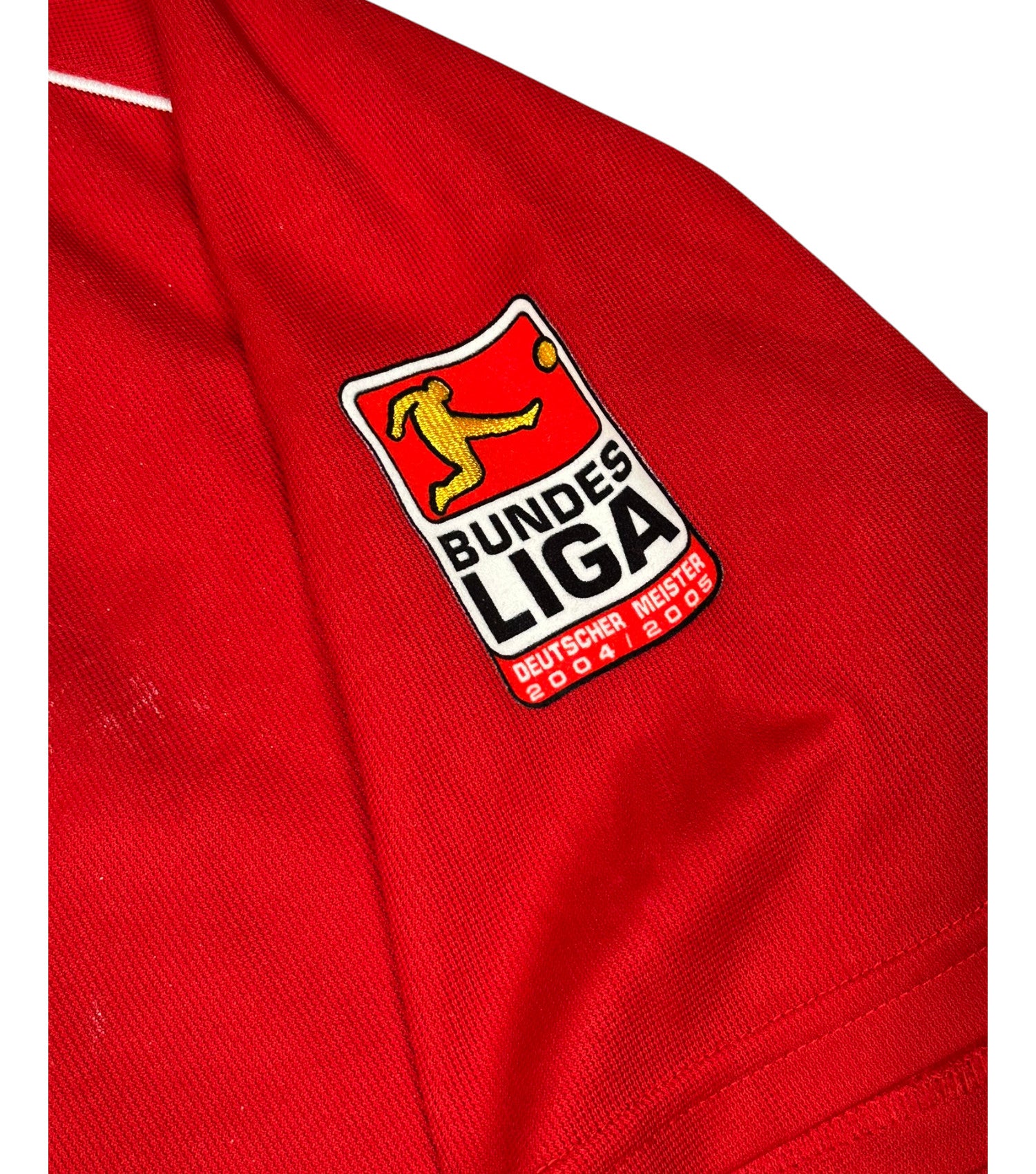 [SPIELVORBEREITET/GETRAGEN] Bayern München 2005-06 "Lúcio" Heim Trikot XL adidas