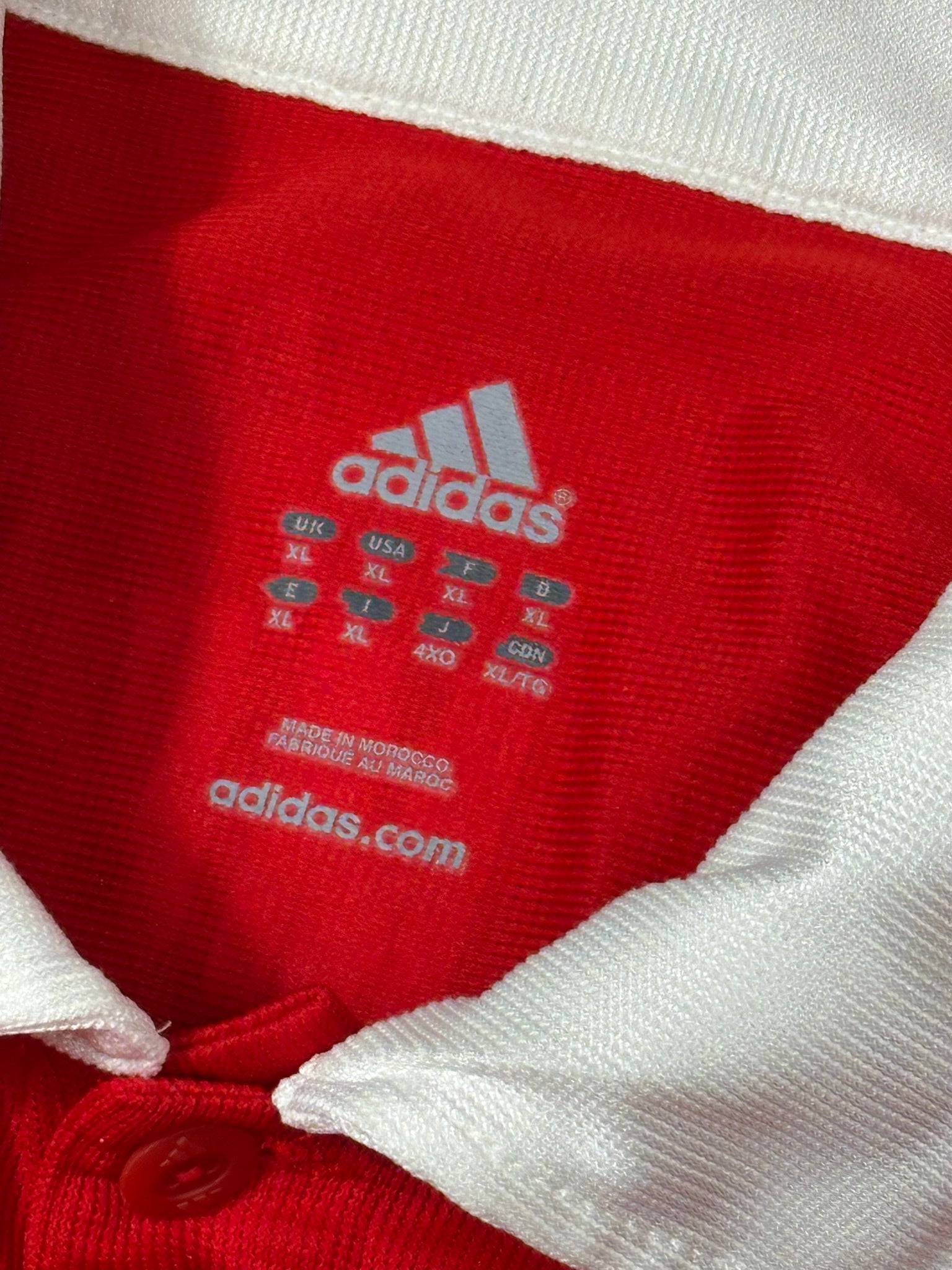 [SPIELVORBEREITET/GETRAGEN] Bayern München 2005-06 "Lúcio" Heim Trikot XL adidas