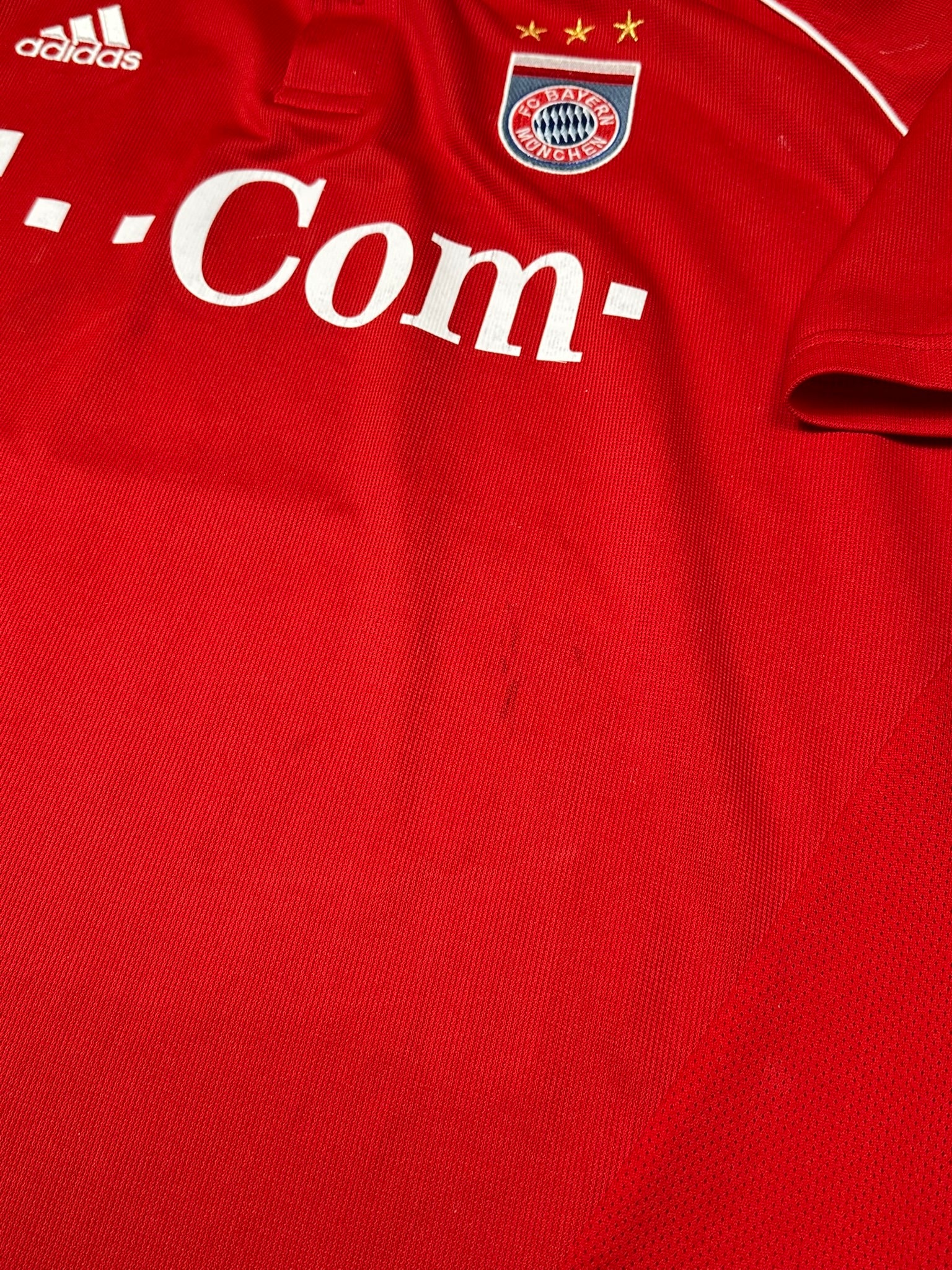 [SPIELVORBEREITET/GETRAGEN] Bayern München 2005-06 "Lúcio" Heim Trikot XL adidas