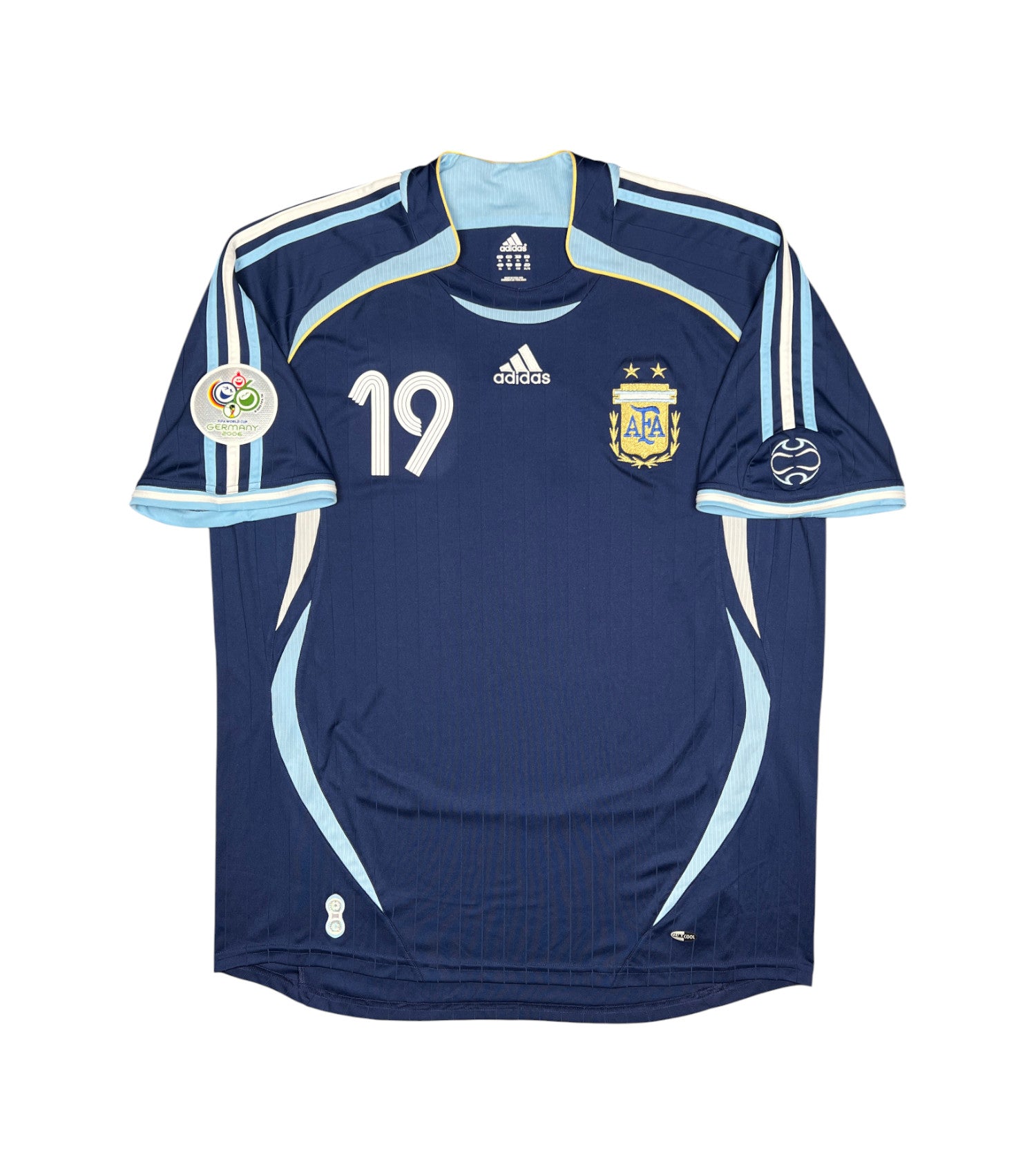 Argentinien 2006-08 "Messi" Auswärts Trikot (XL) adidas