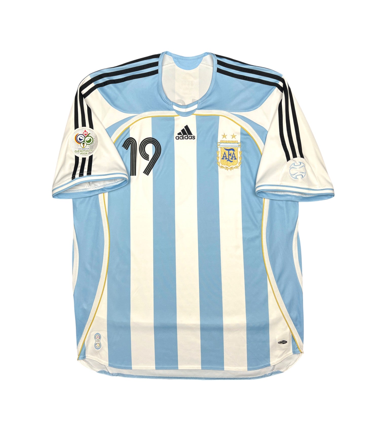 Argentinien 2006-08 "Messi" Heim Trikot (XL) adidas
