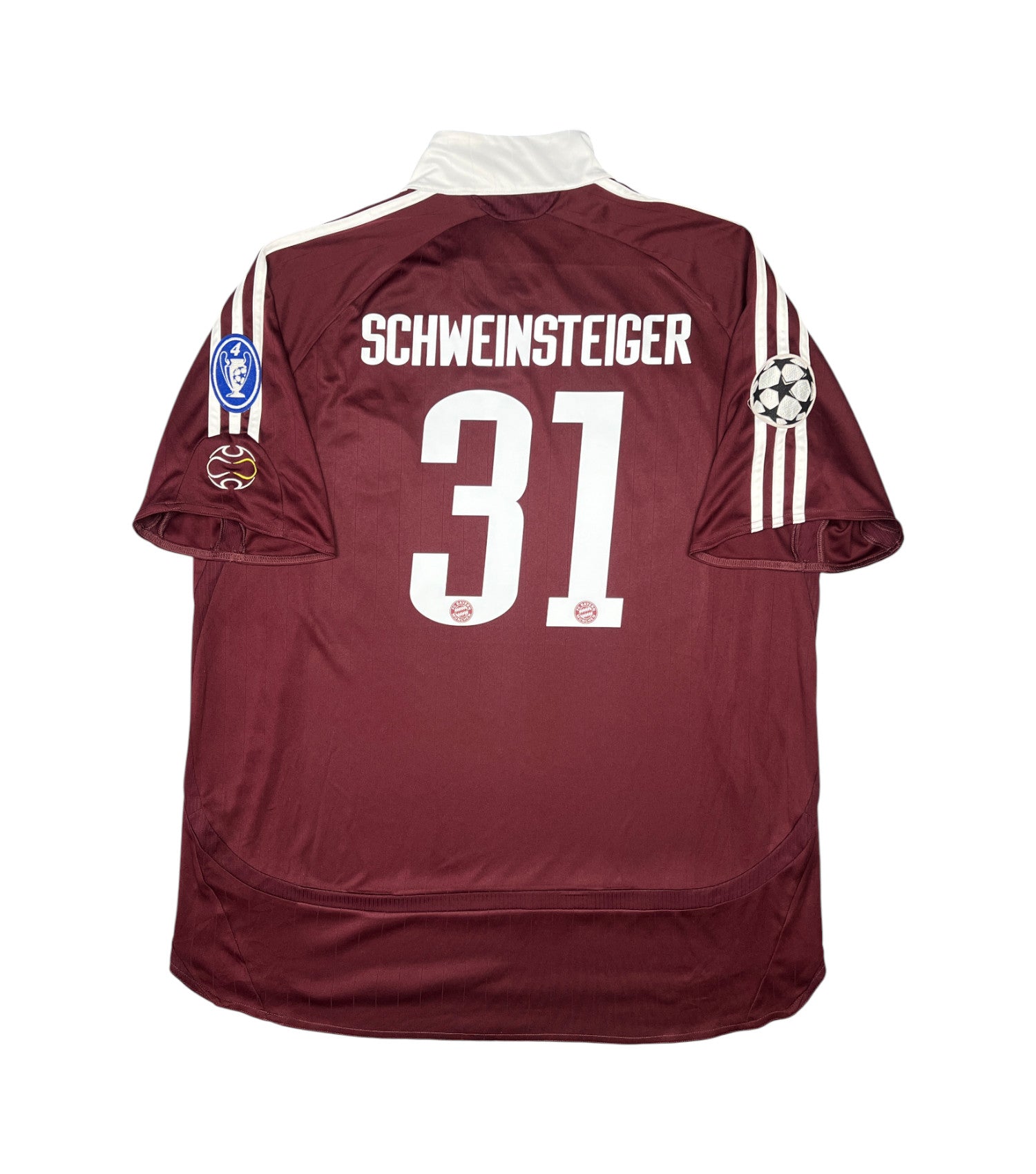 Bayern München 2006-07 "Schweinsteiger" CL Trikot (XL) adidas