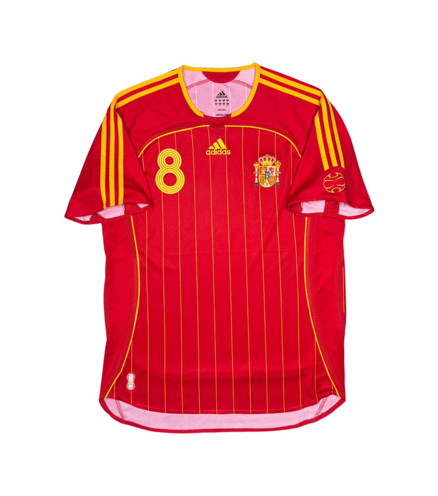 Spanien 2006-08 "Xavi" Heim Trikot (M) adidas