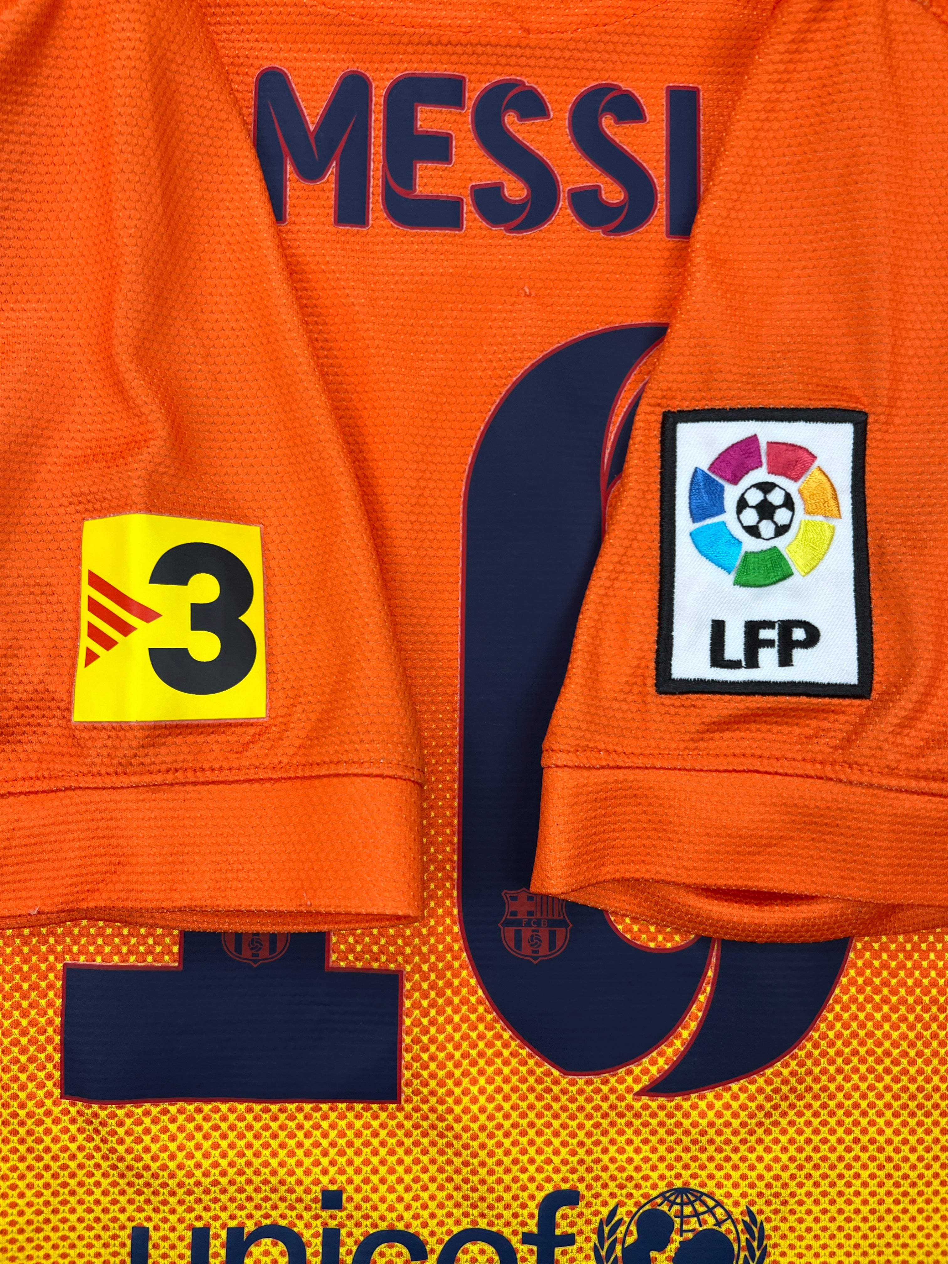 Barcelona 2012-13 "Messi" Auswärts Trikot Kinder XL (wie S) nike