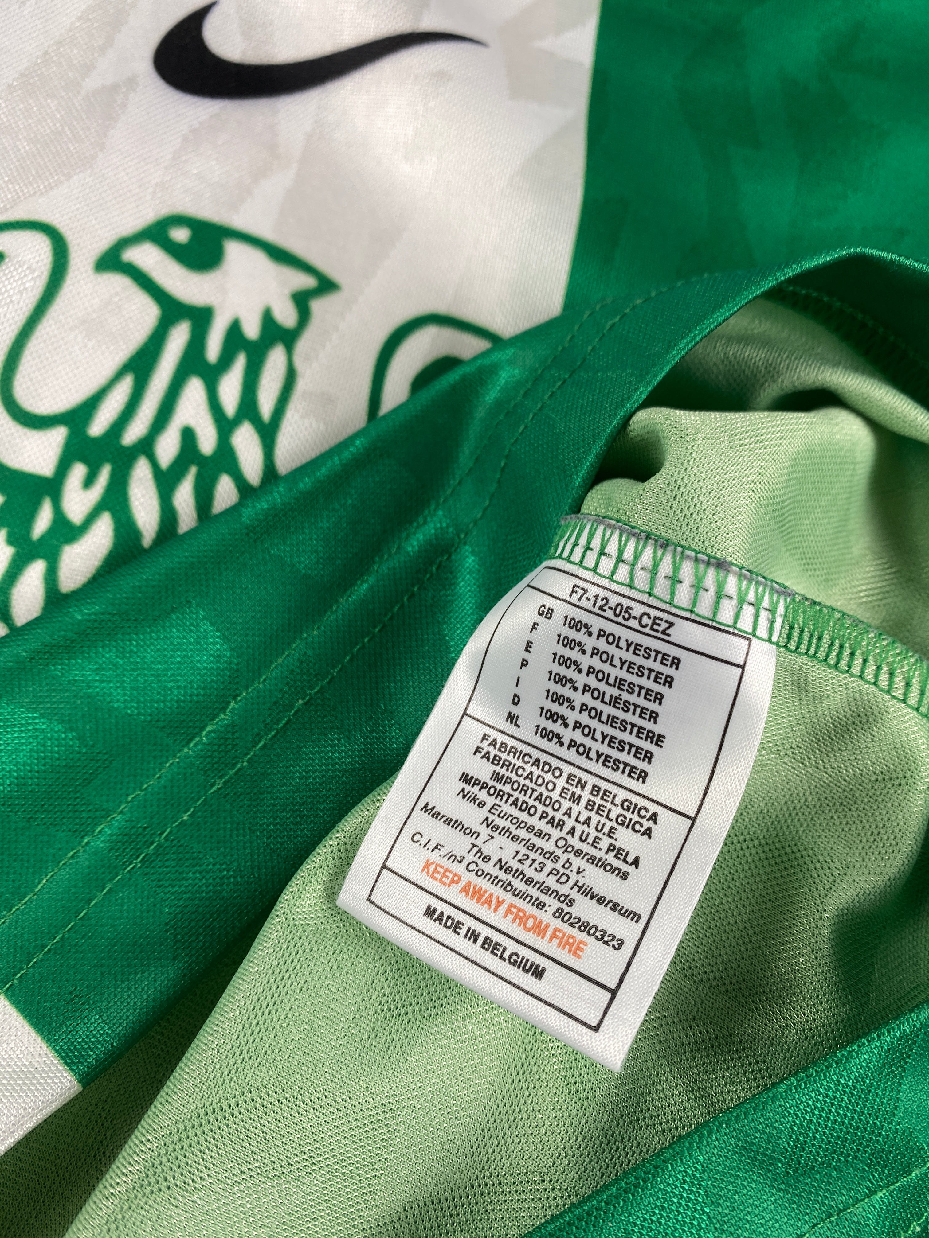 Nigeria 1996 Heim Trikot "XXL" Nike